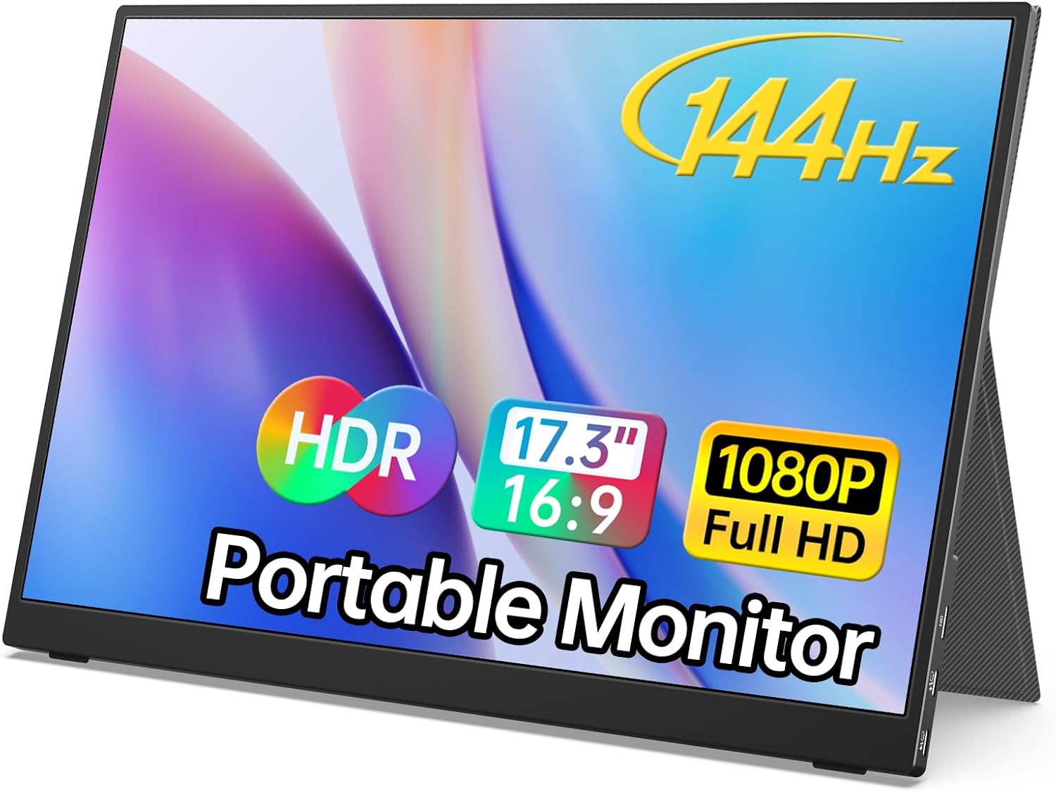 MNN 15.6" Portable Monitor  with Speakers