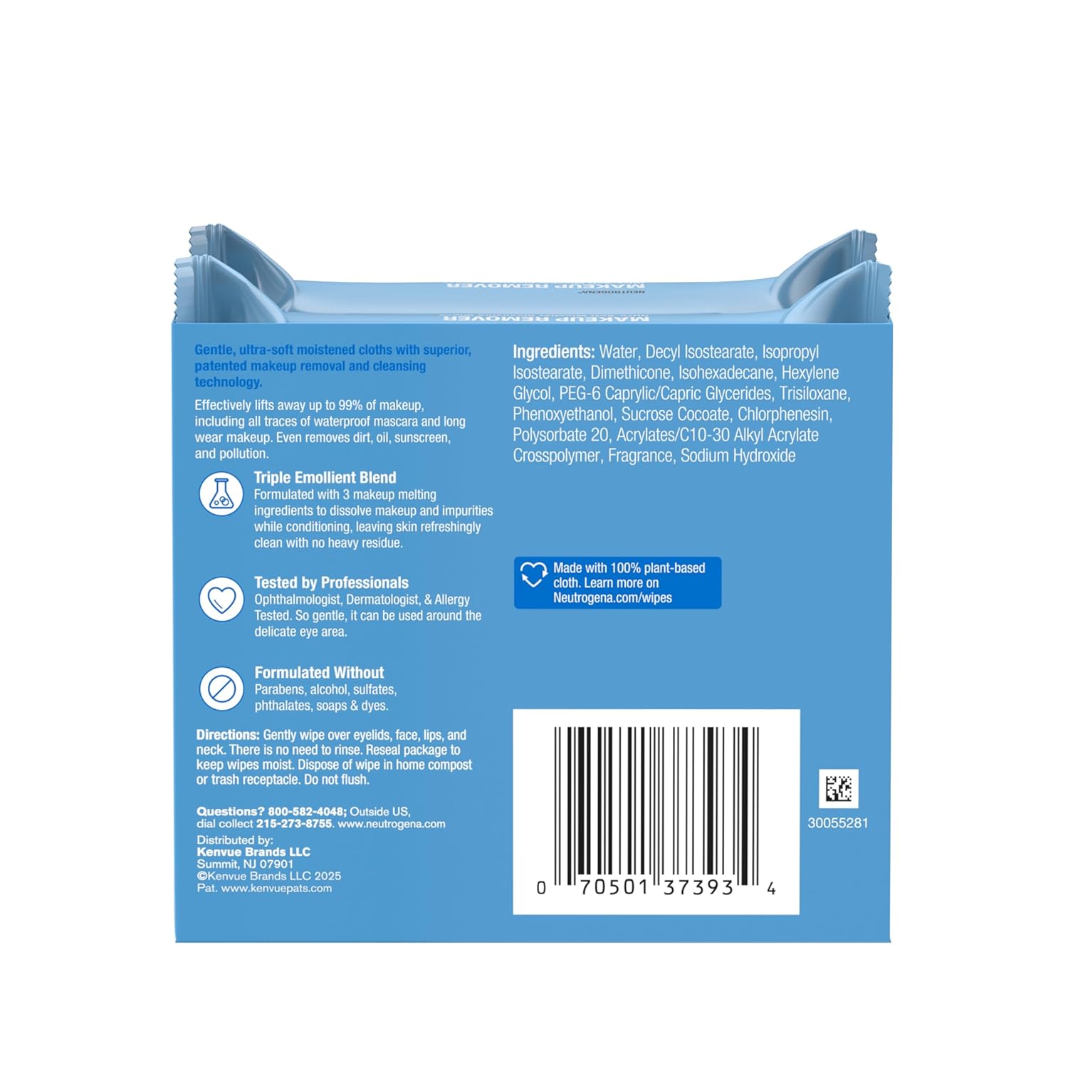 Neutrogena Makeup Remover Wipes Twin Pack