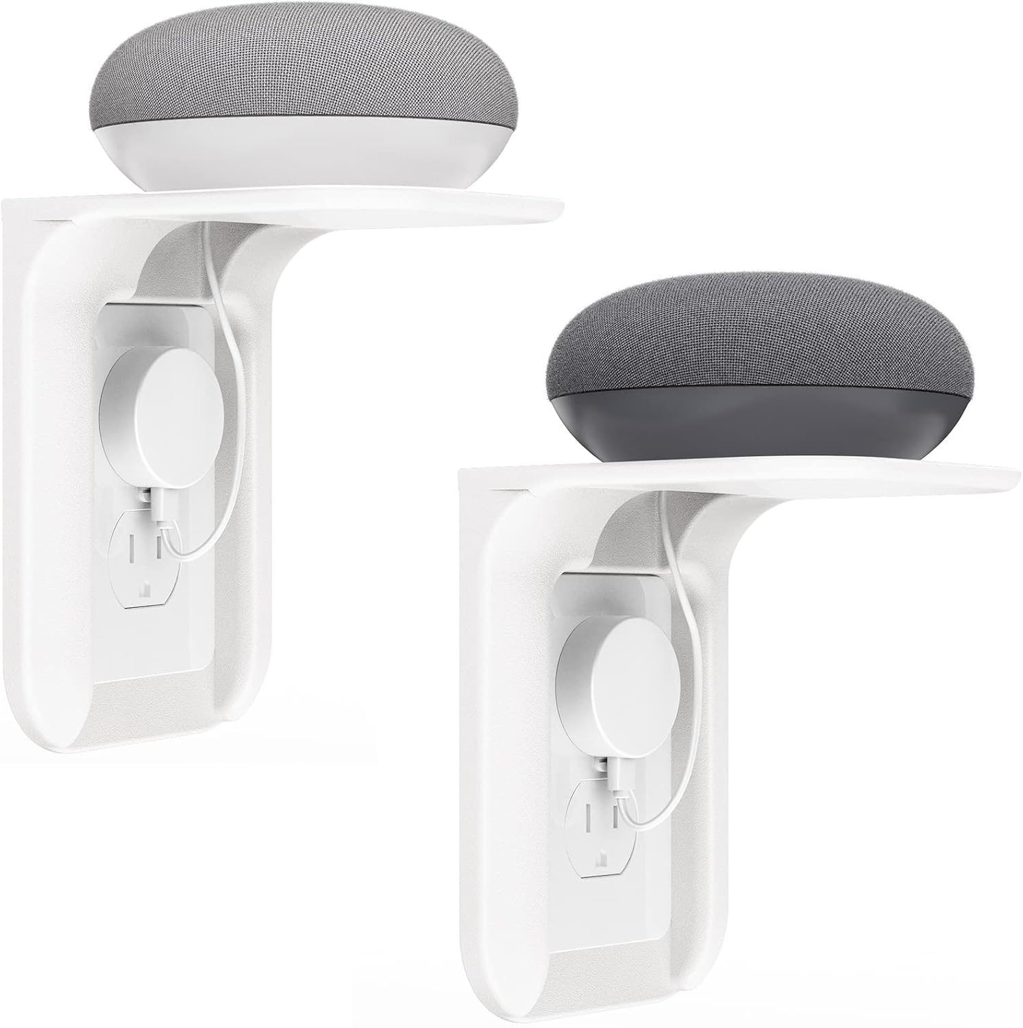 WALI Outlet Shelf Wall Holder for Smart Home