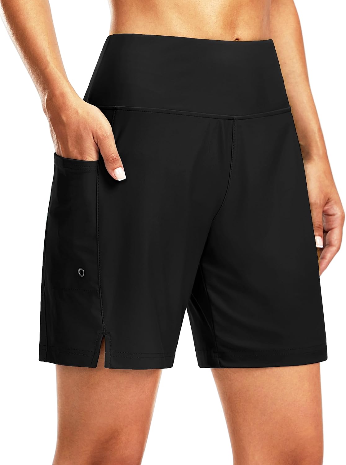 Women’s Swim Board Shorts with Liner Pockets