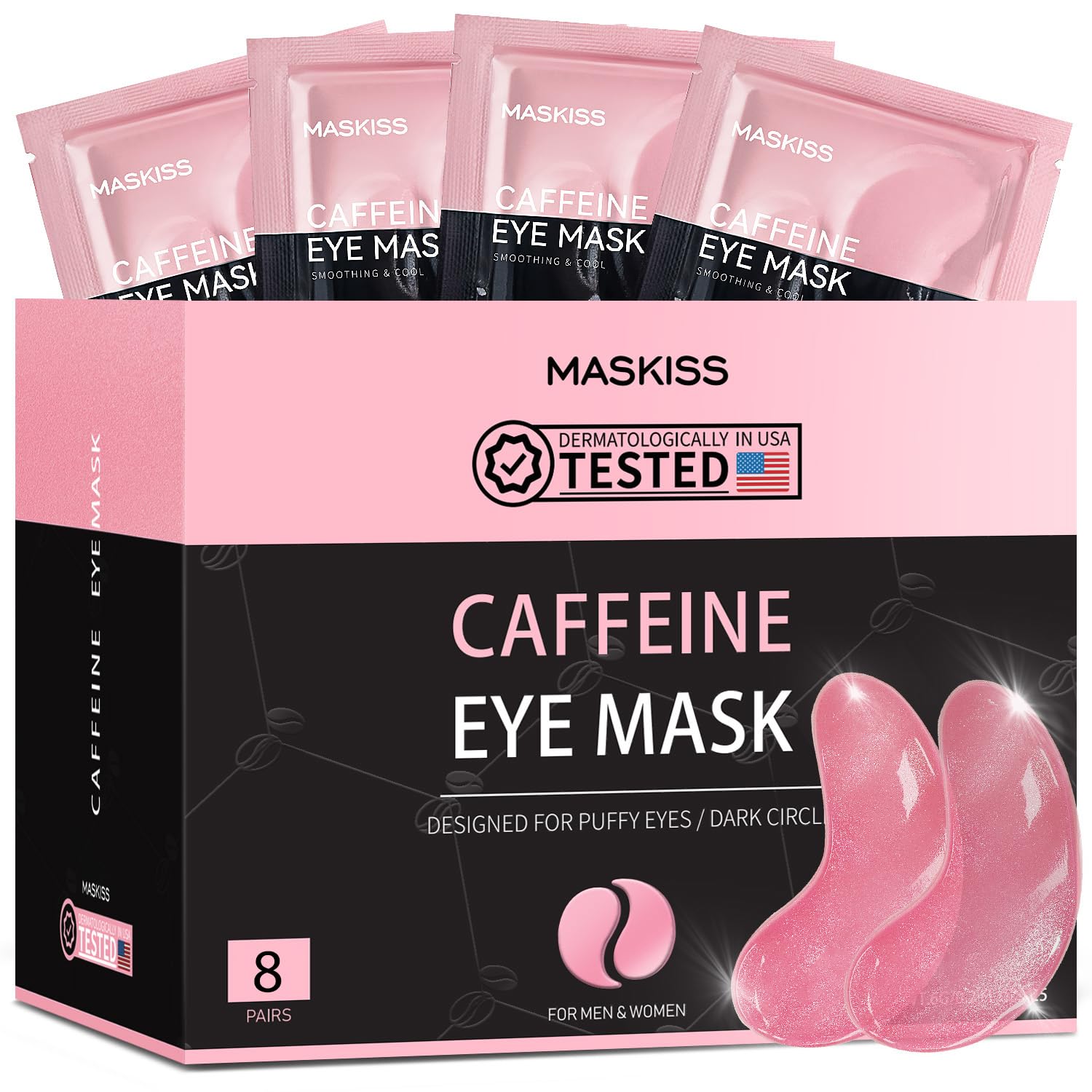 24K Gold Under Eye Patches for Dark Circles