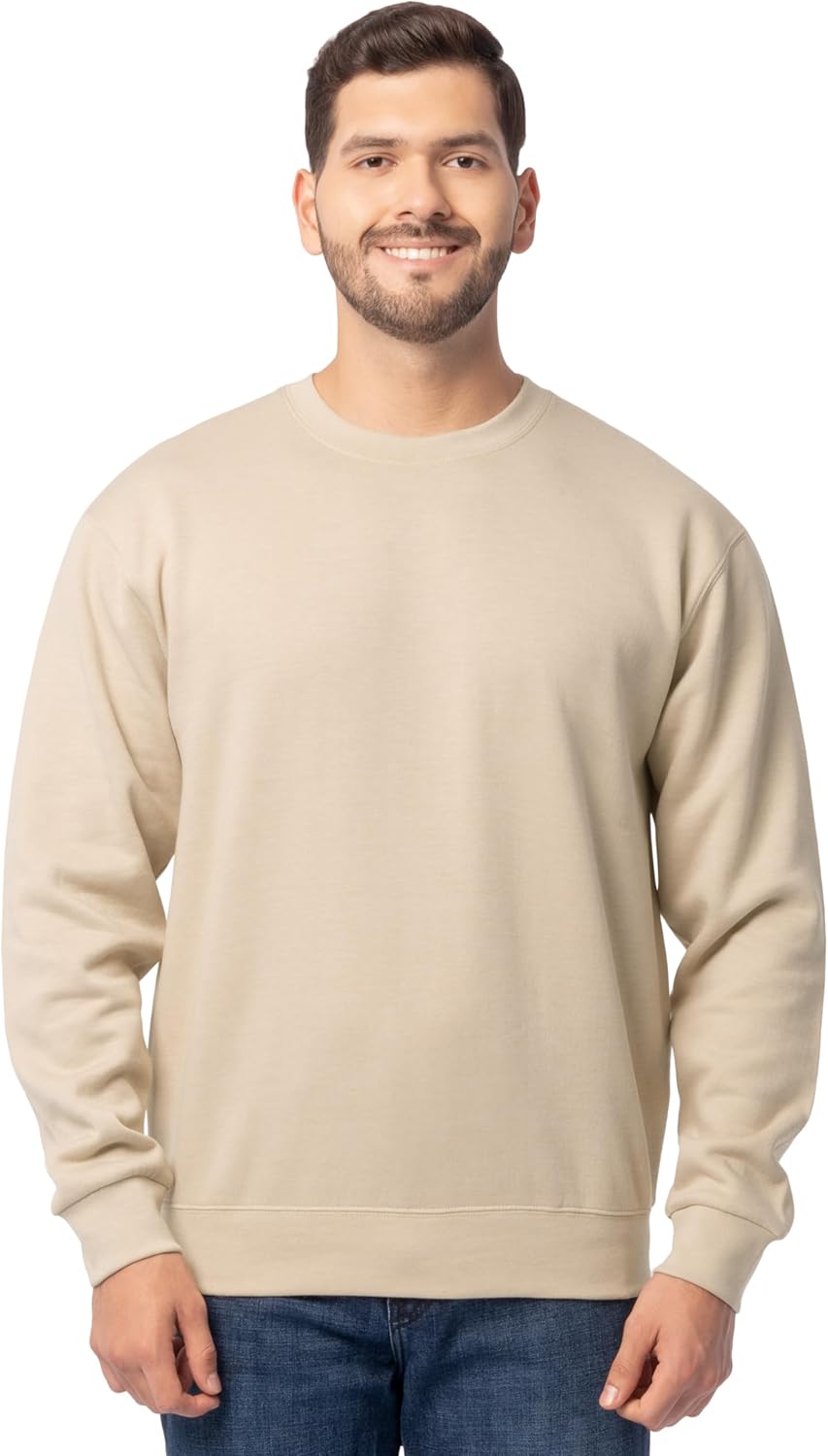 Fruit of the Loom Men's Eversoft Fleece Crewneck Sweatshirts