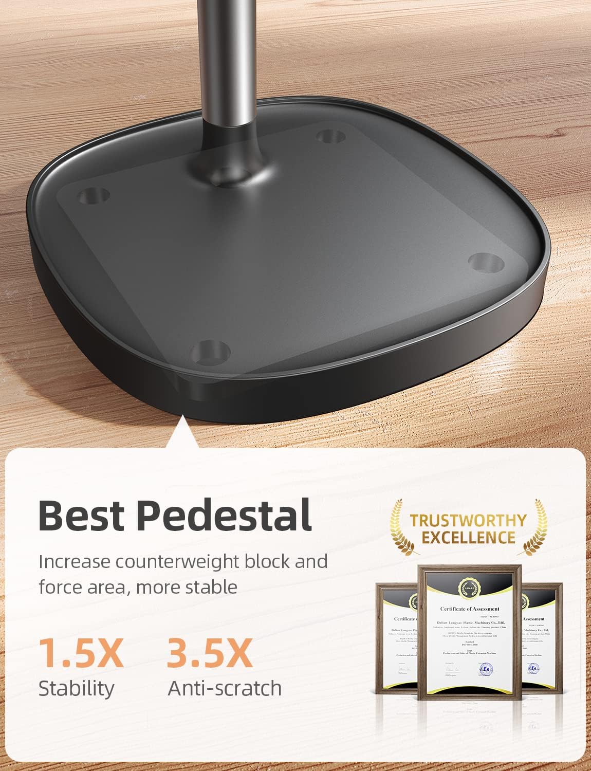 LISEN Cell Phone Stand Adjust for iPhone Phone Holder