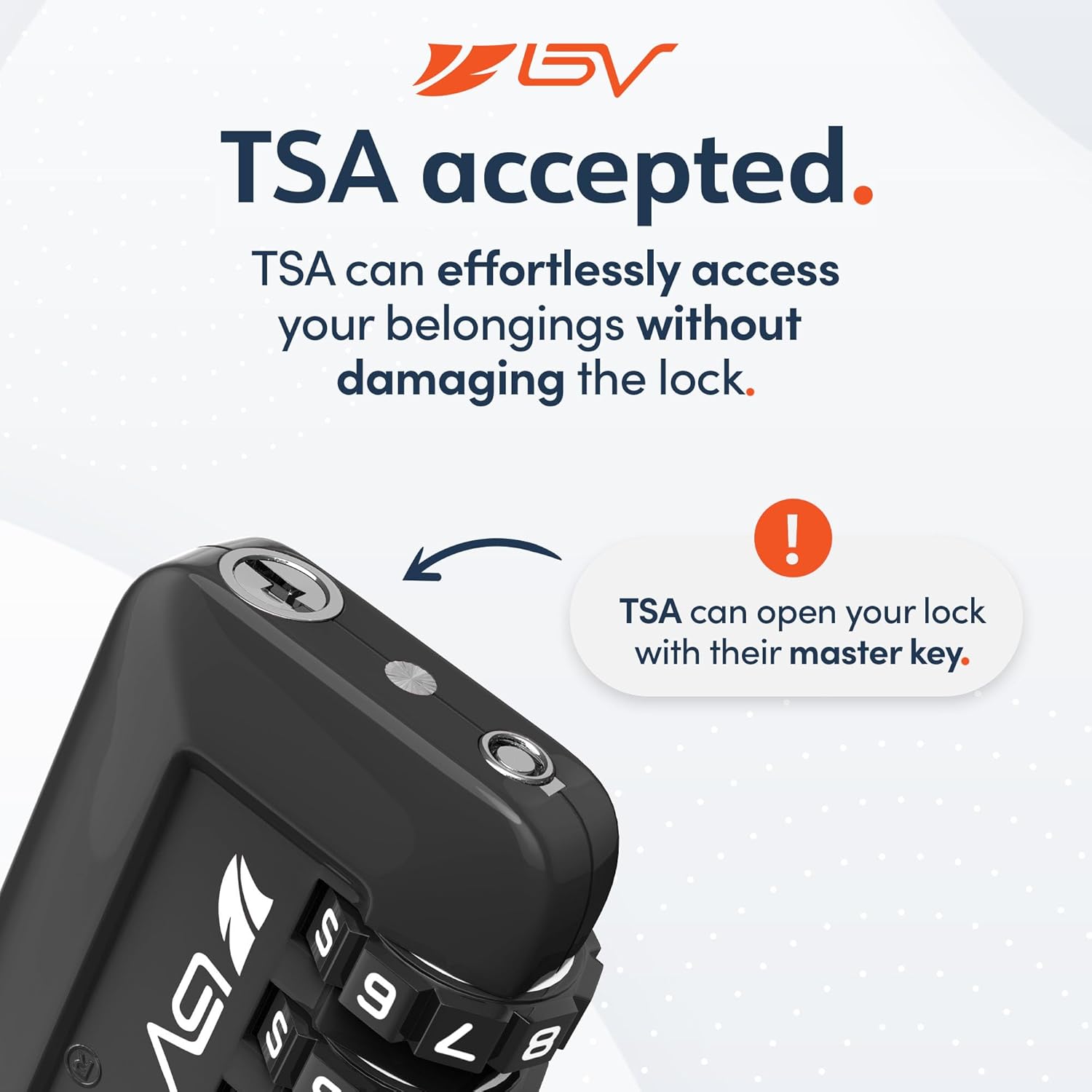 TSA Approved Travel Luggage Locks