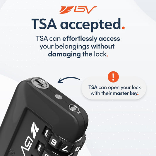 TSA Approved Travel Luggage Locks