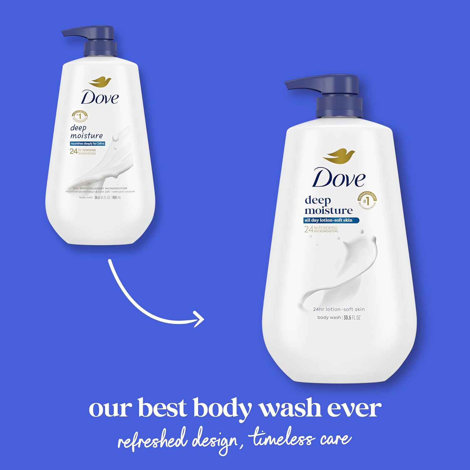 Dove Body Wash Soft Skin Cleanser