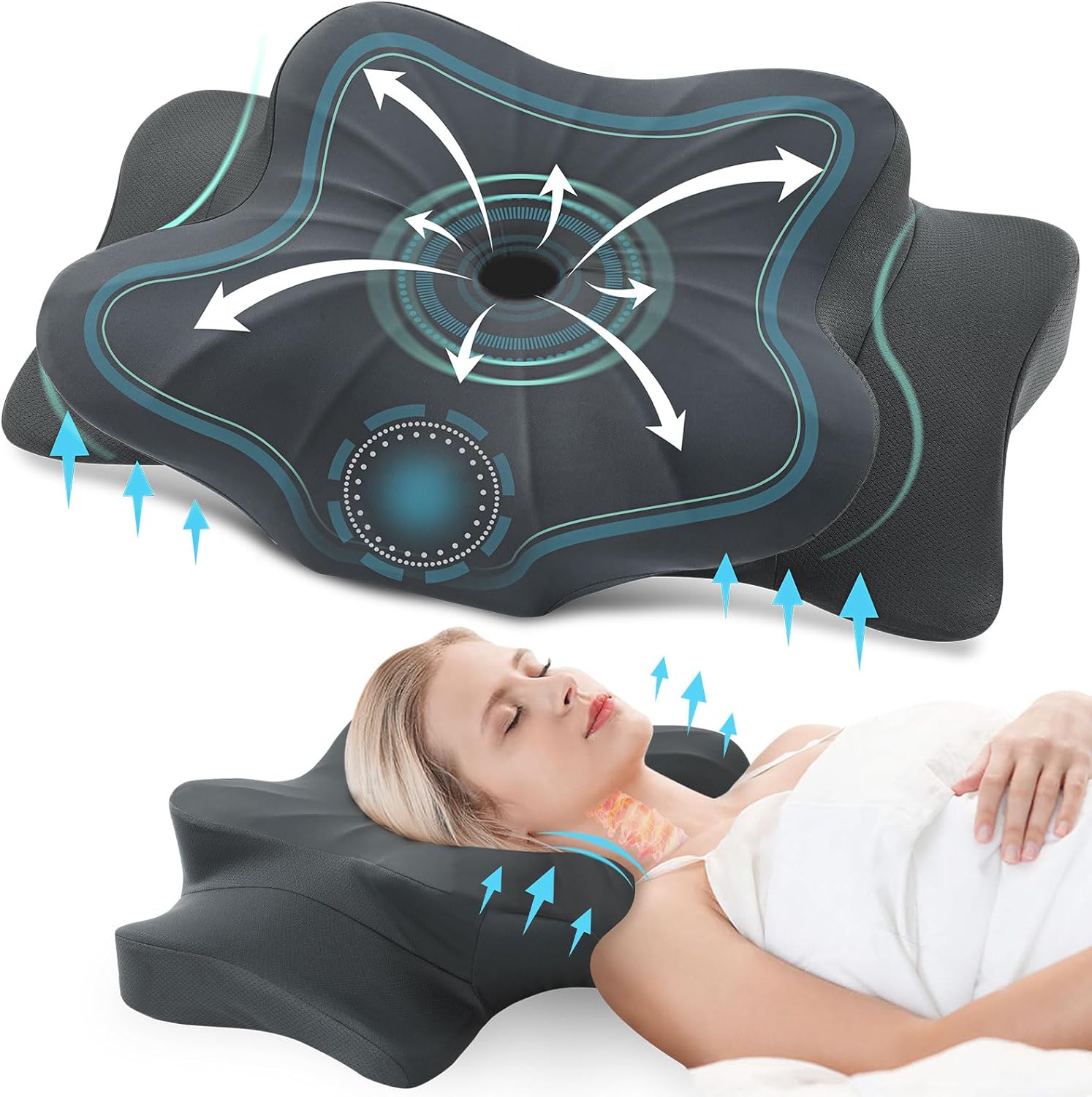 DONAMA Cervical Memory Foam Pillow
