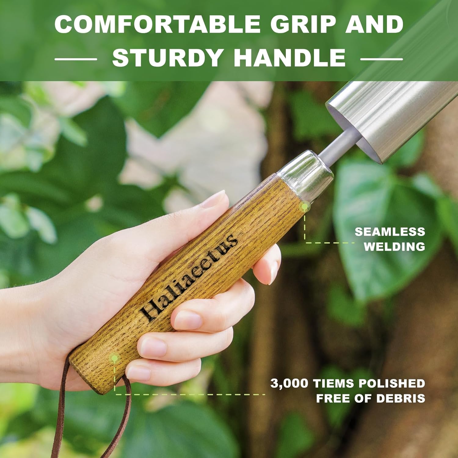 Haliaeetus Small Bulb Planter Tool for Seed Planting