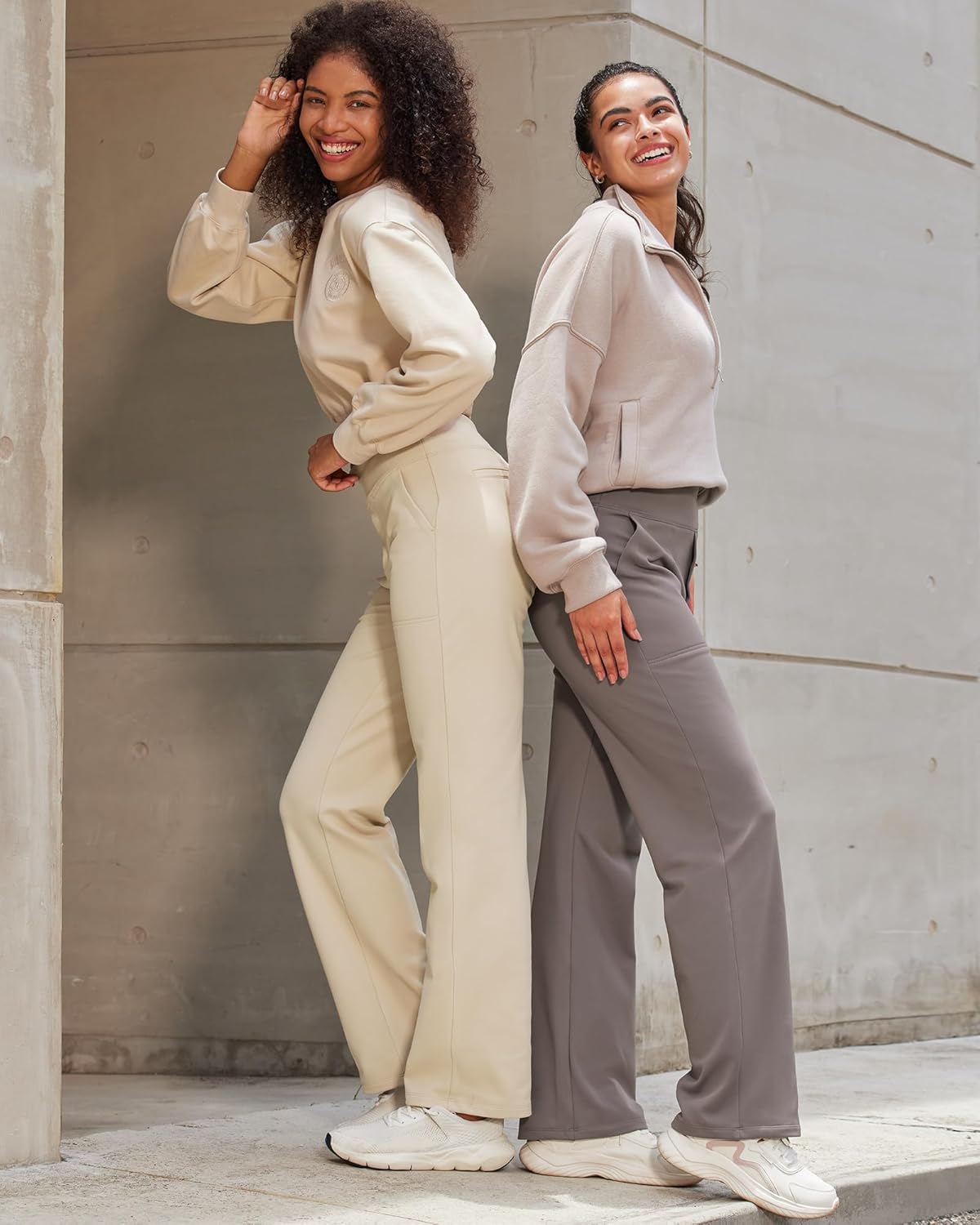 G4Free Women's Wide-Leg Yoga Pants