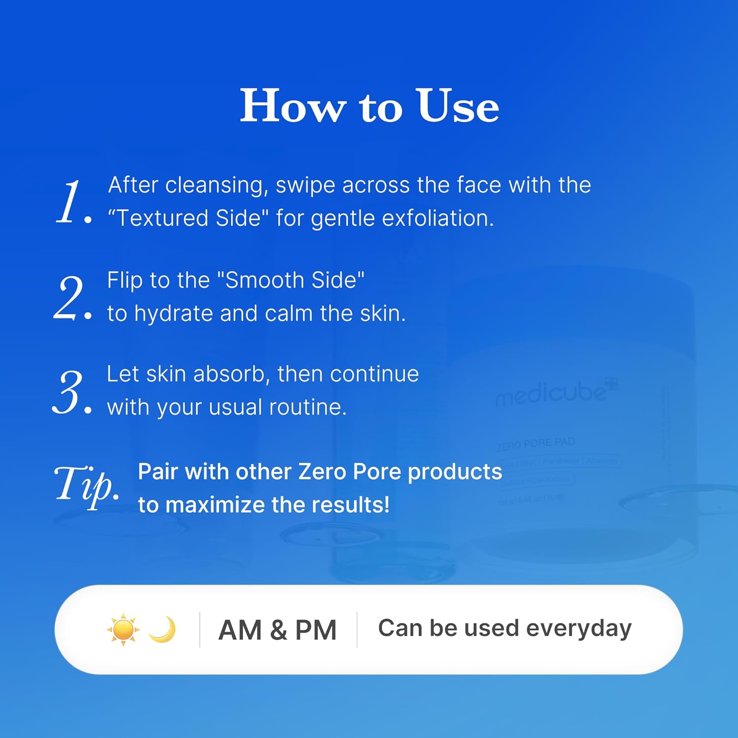Medicube Zero Pore Pads 2.0