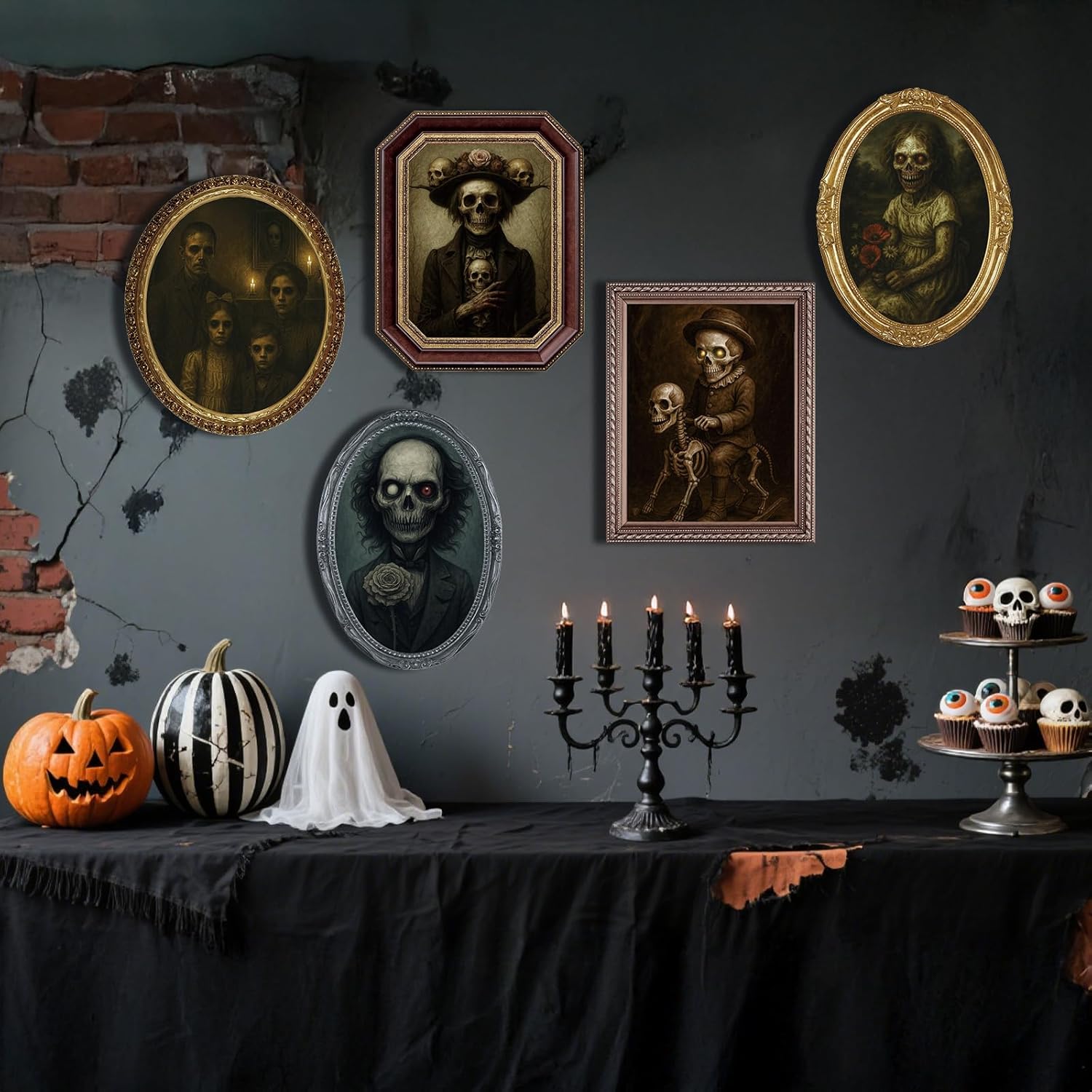 Halloween Decorations Indoor Scary Wall Decor