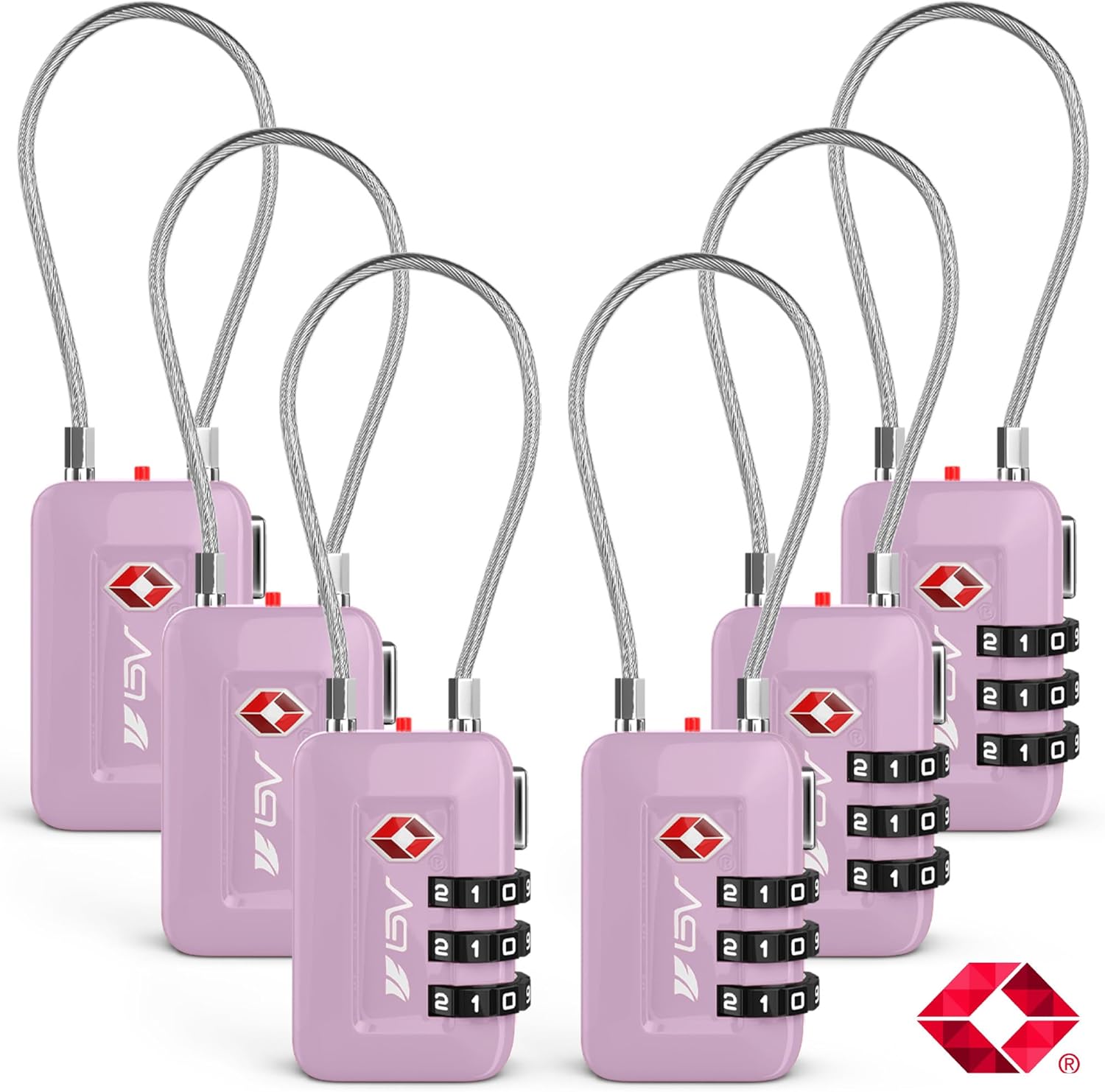 TSA Approved Travel Luggage Locks