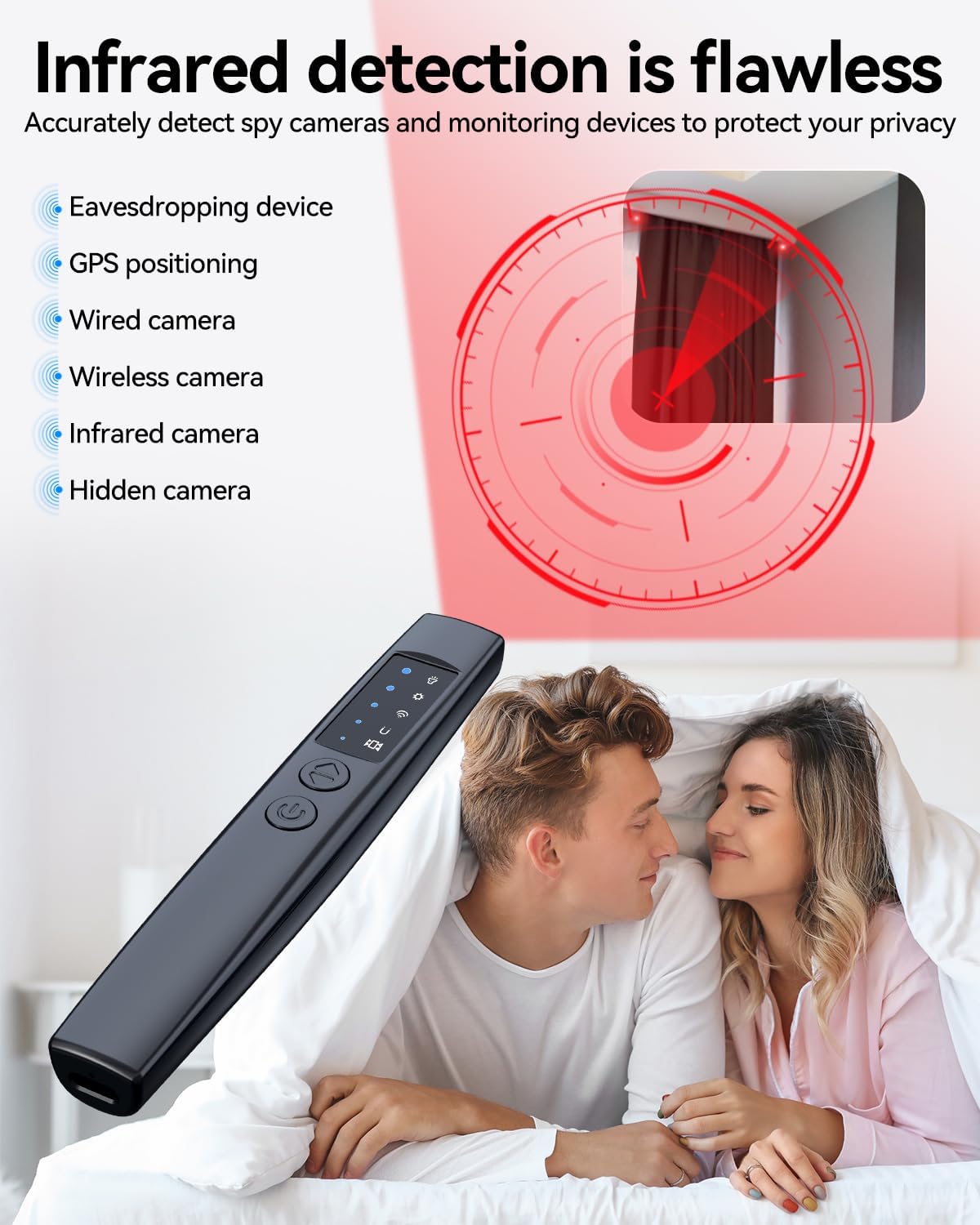 Hidden Camera Detector Privacy Pen