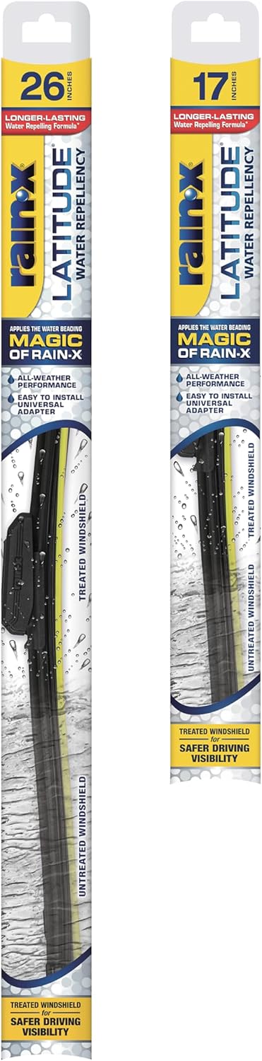 Rain-X Latitude 2-In-1 Water Repellent Wiper Blades