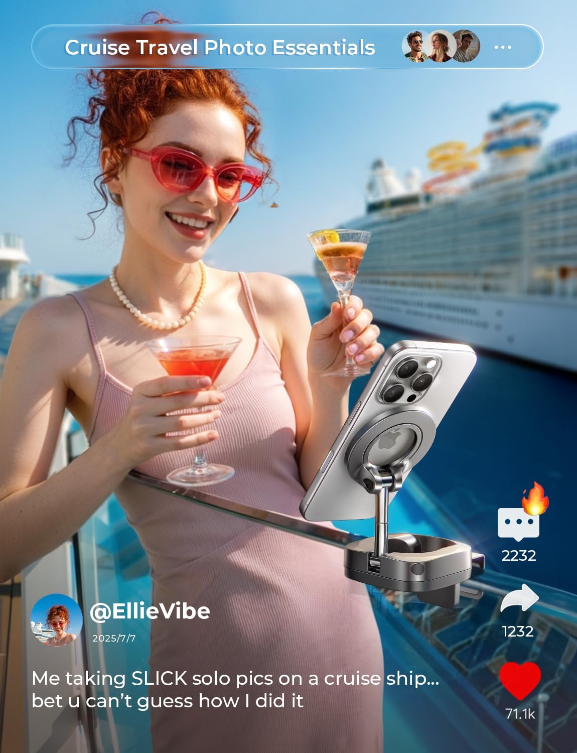 LISEN Travel Gifts for Women Airplane Gadgets Travel