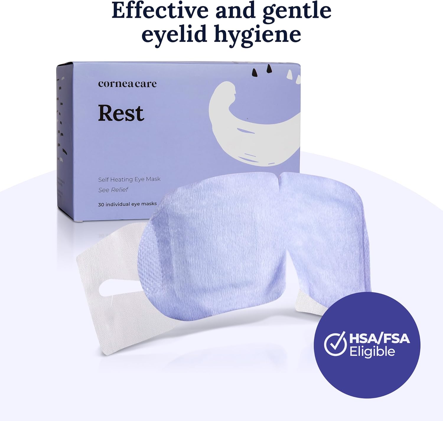 Rest Self-Heating Eye Mask, Dry Eye Relief