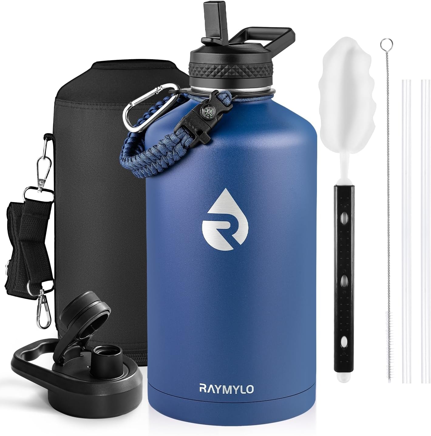 64oz Insulated Water Bottle Stainless Steel