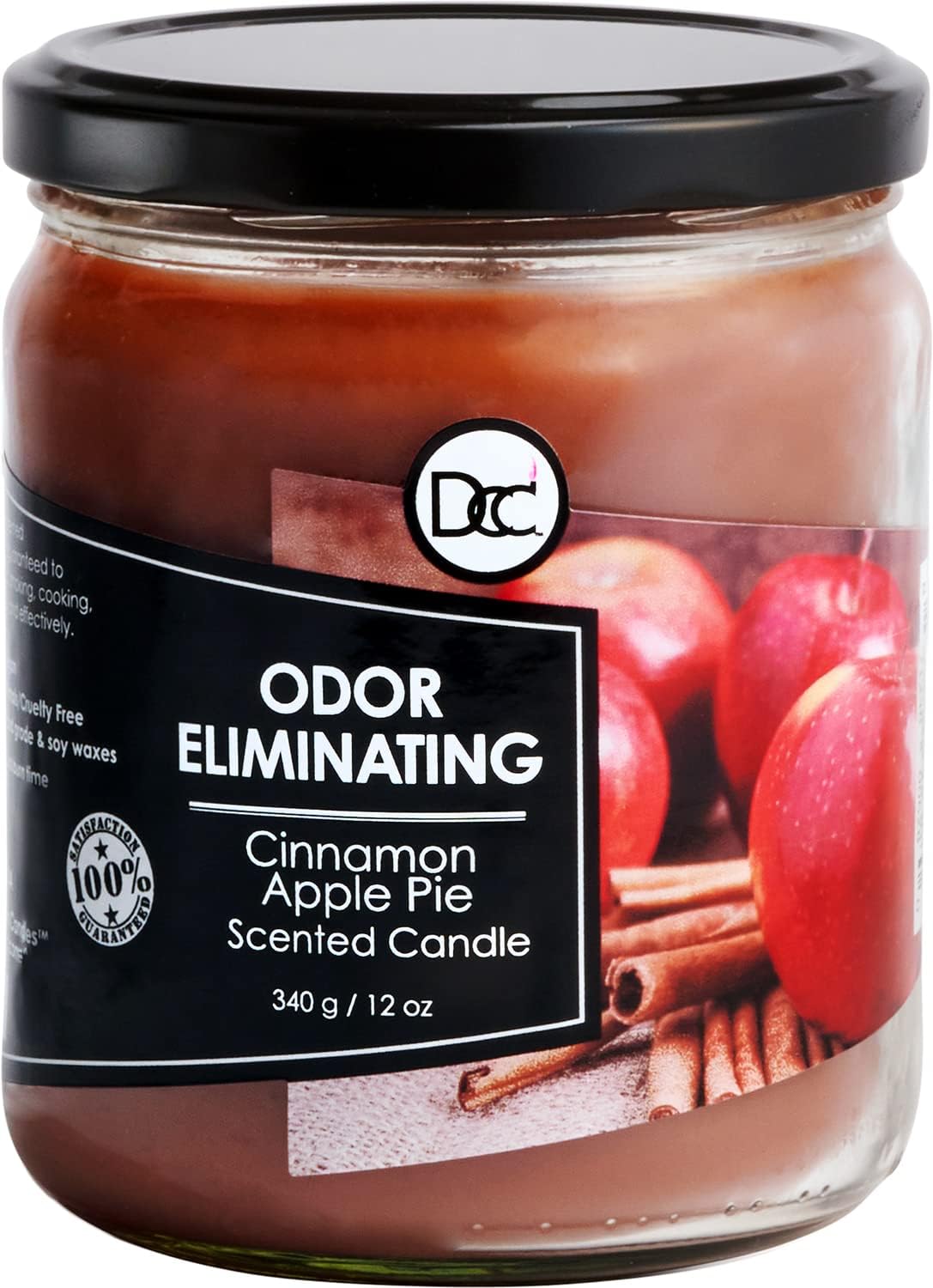 Vanilla Bean Odor Eliminating Candle – 80-Hour Burn