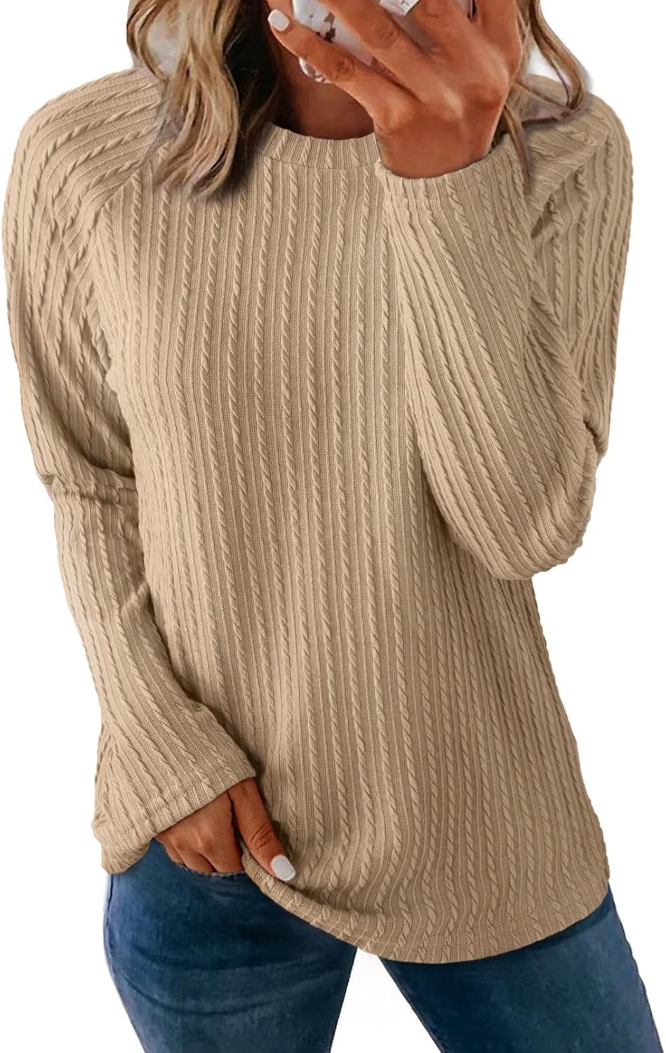 Dokotoo Womens Tops Long Sleeve Lightweight Shirts