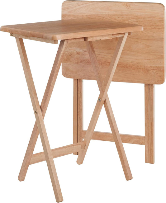 Winsome Alex Set of 2 Foldable Snack Tables