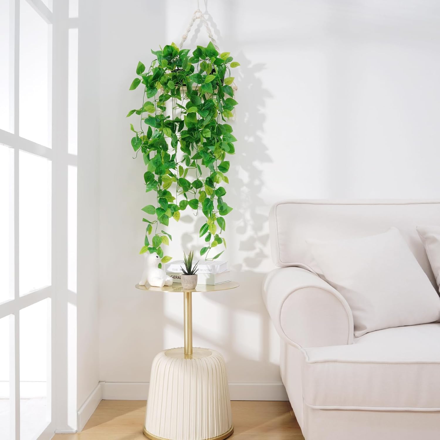 BLEUM CADE Fake Artificial Hanging Plant