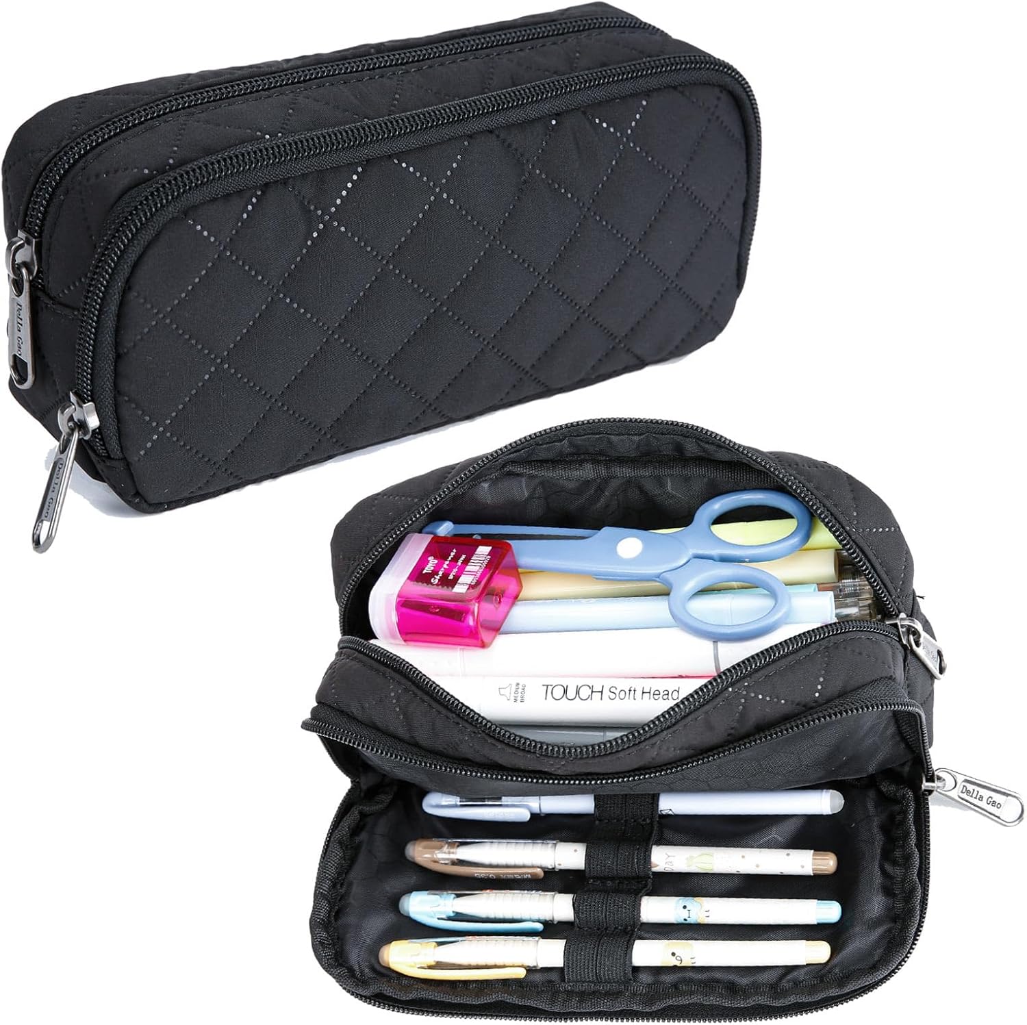 Della Gao Large Pencil Case Multifunctional Stationery