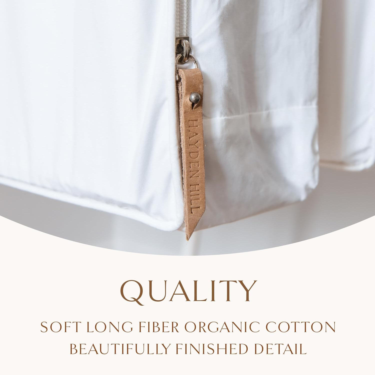 Hayden Hill Luxury Organic Cotton Garment Storage Bag