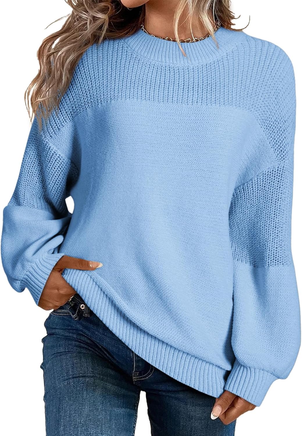 Dokotoo Women's Casual Long Sleeve Sweaters