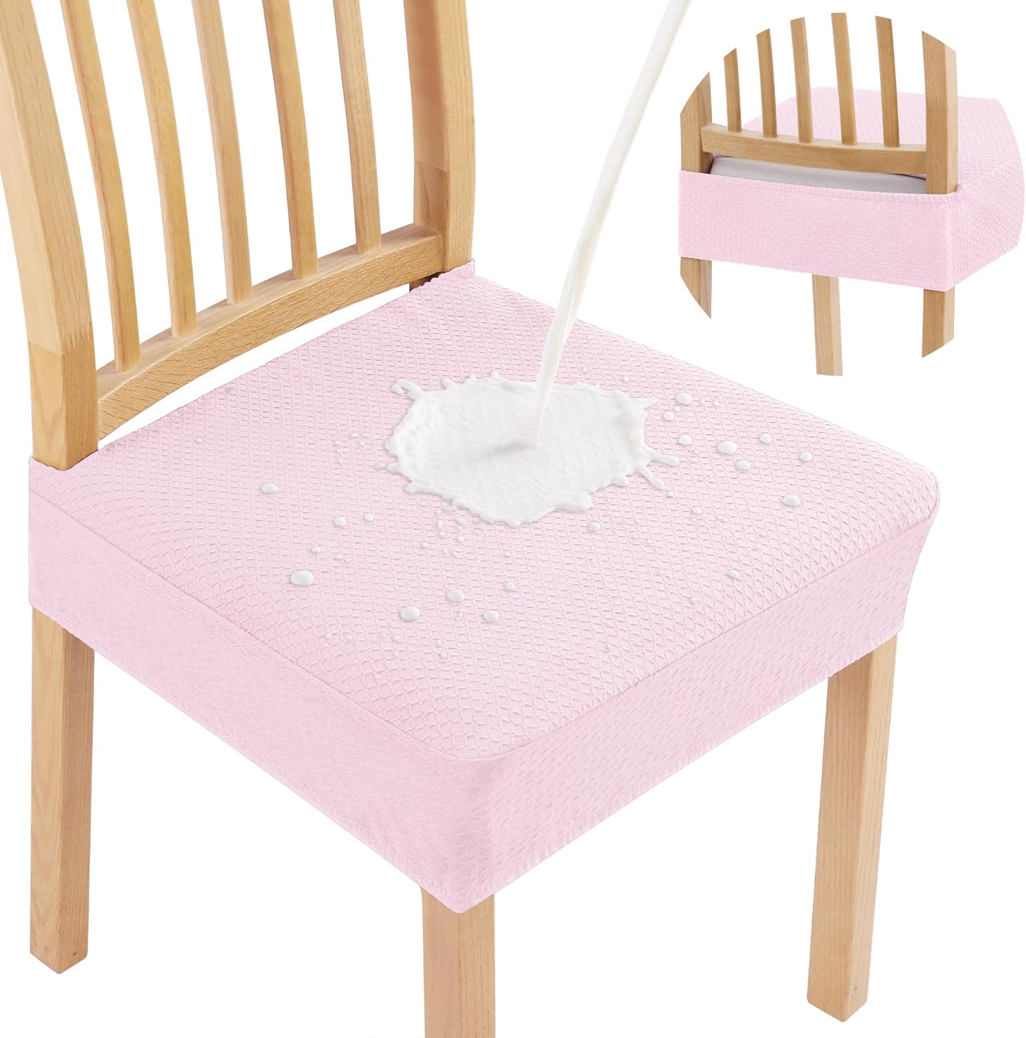 Smiry Waterproof Seat Covers for Dining Room