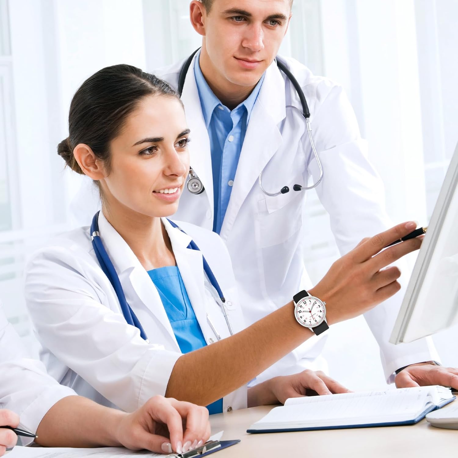 Nurse Watch for Women Waterproof Watch