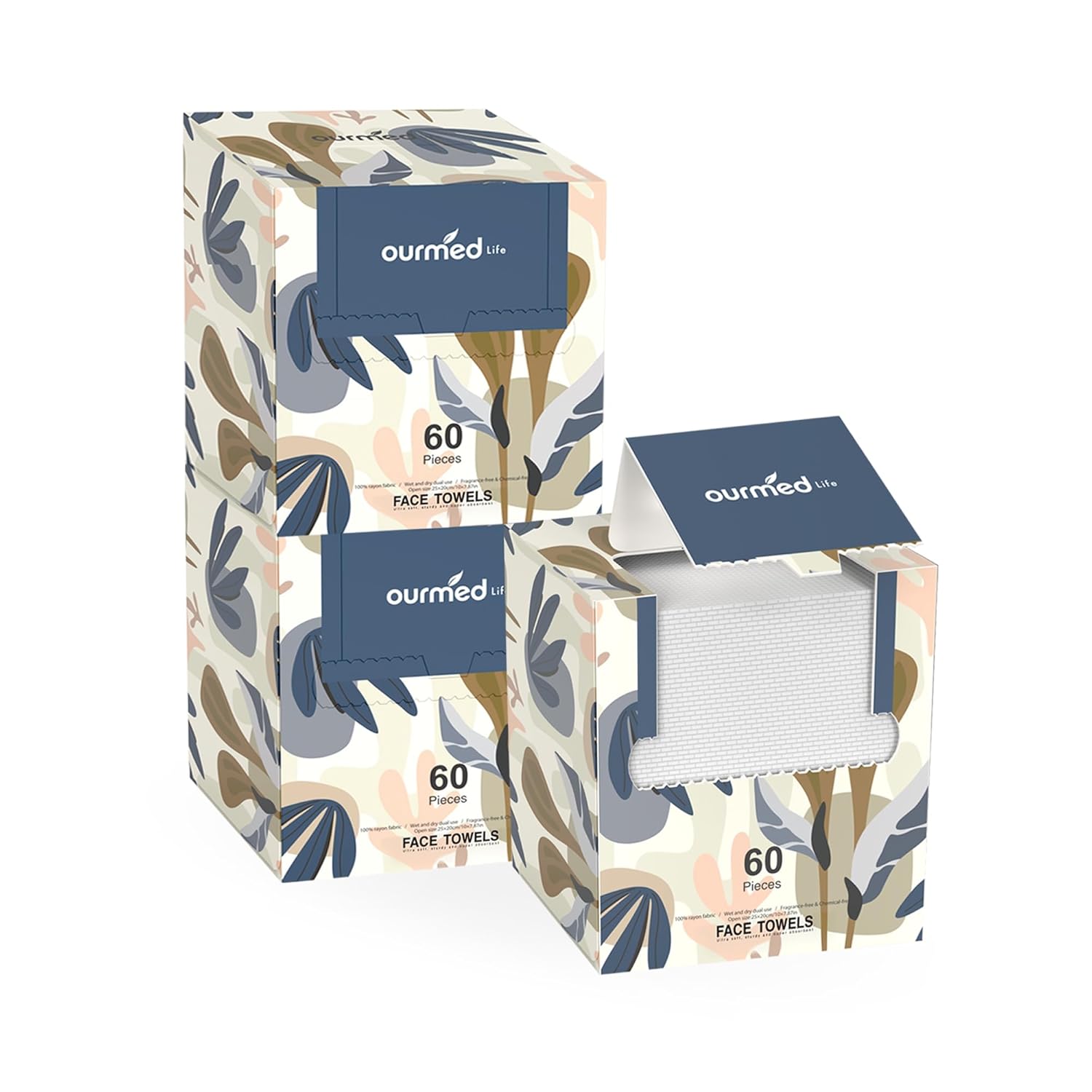 Ourmed Life Disposable Face Towels