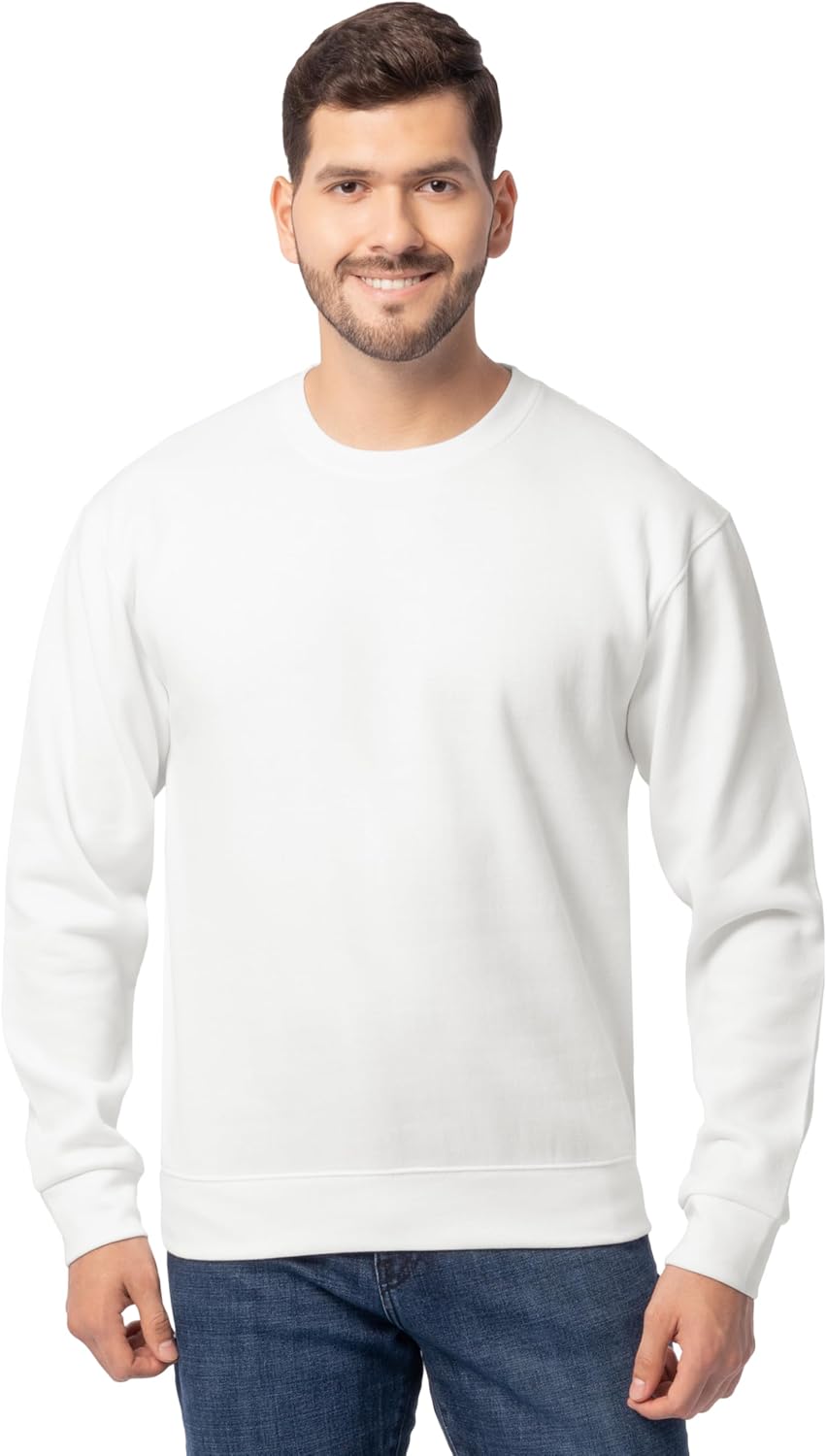 Fruit of the Loom Men's Eversoft Fleece Crewneck Sweatshirts