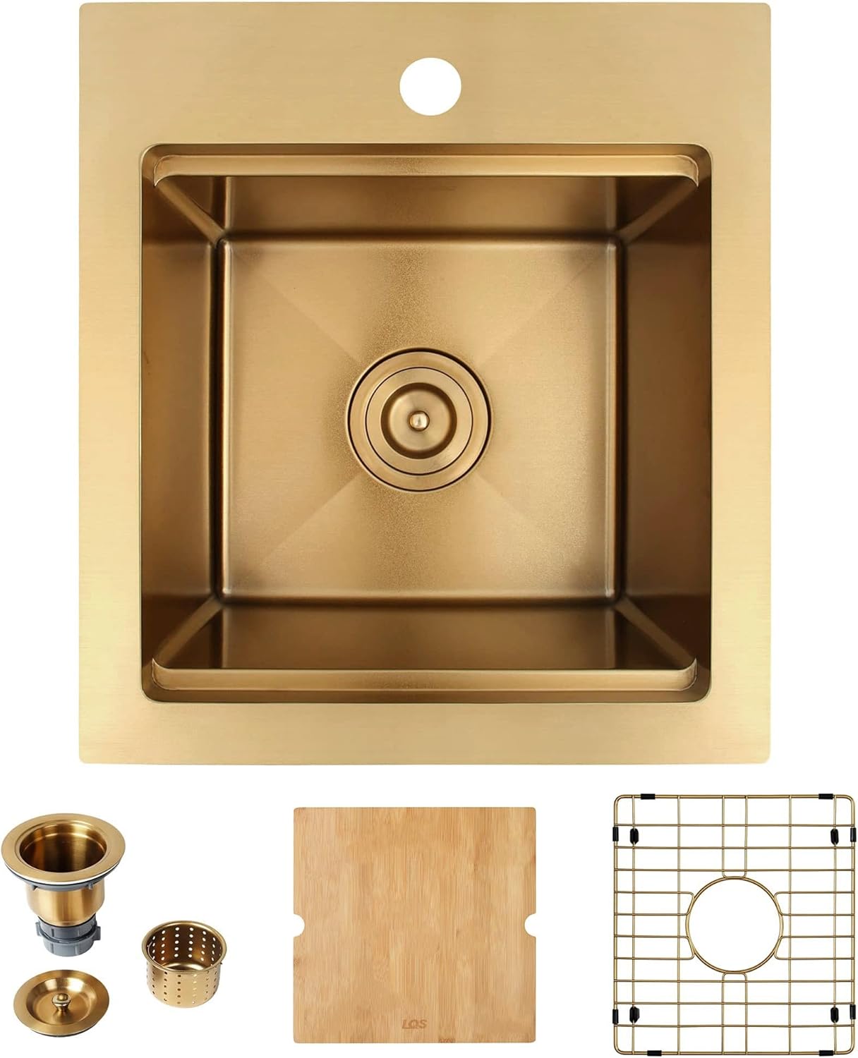 Modern Undermount Gold Sink for Kitchens