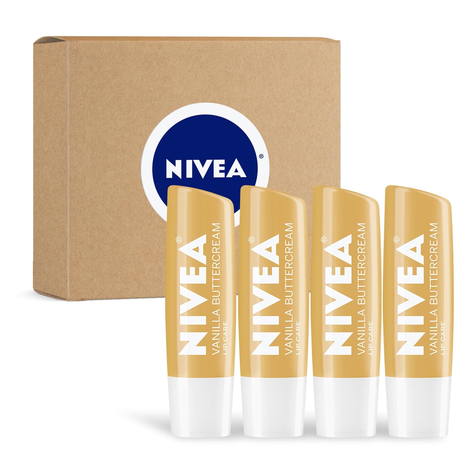 NIVEA Lip Care Fruity Tinted Lip Balm Variety Pack