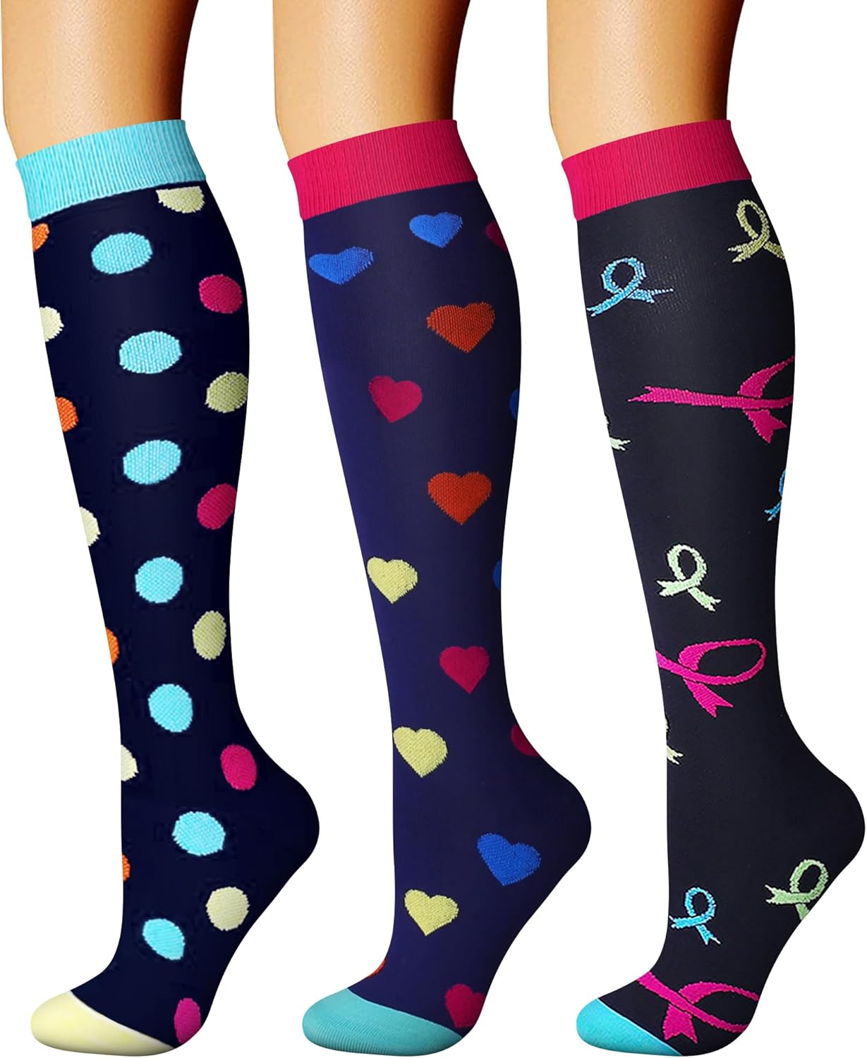 CHARMKING Compression Socks for Men & Wome