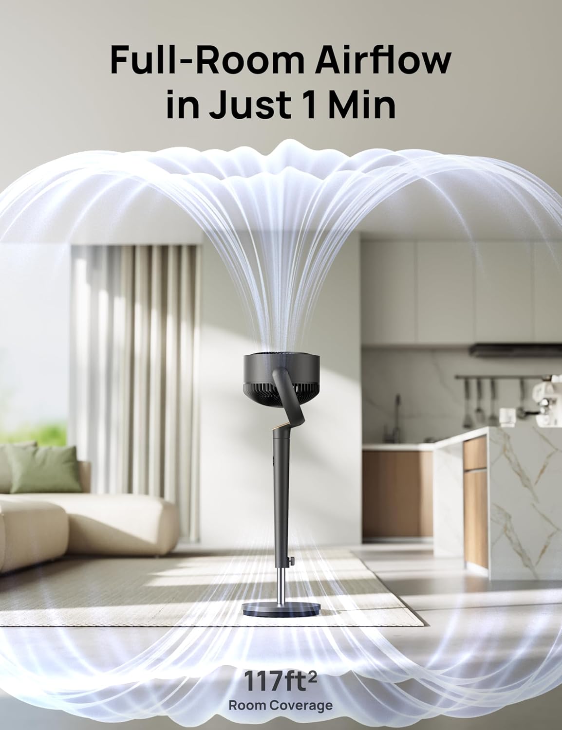 Dreo Oscillating Pedestal Fan