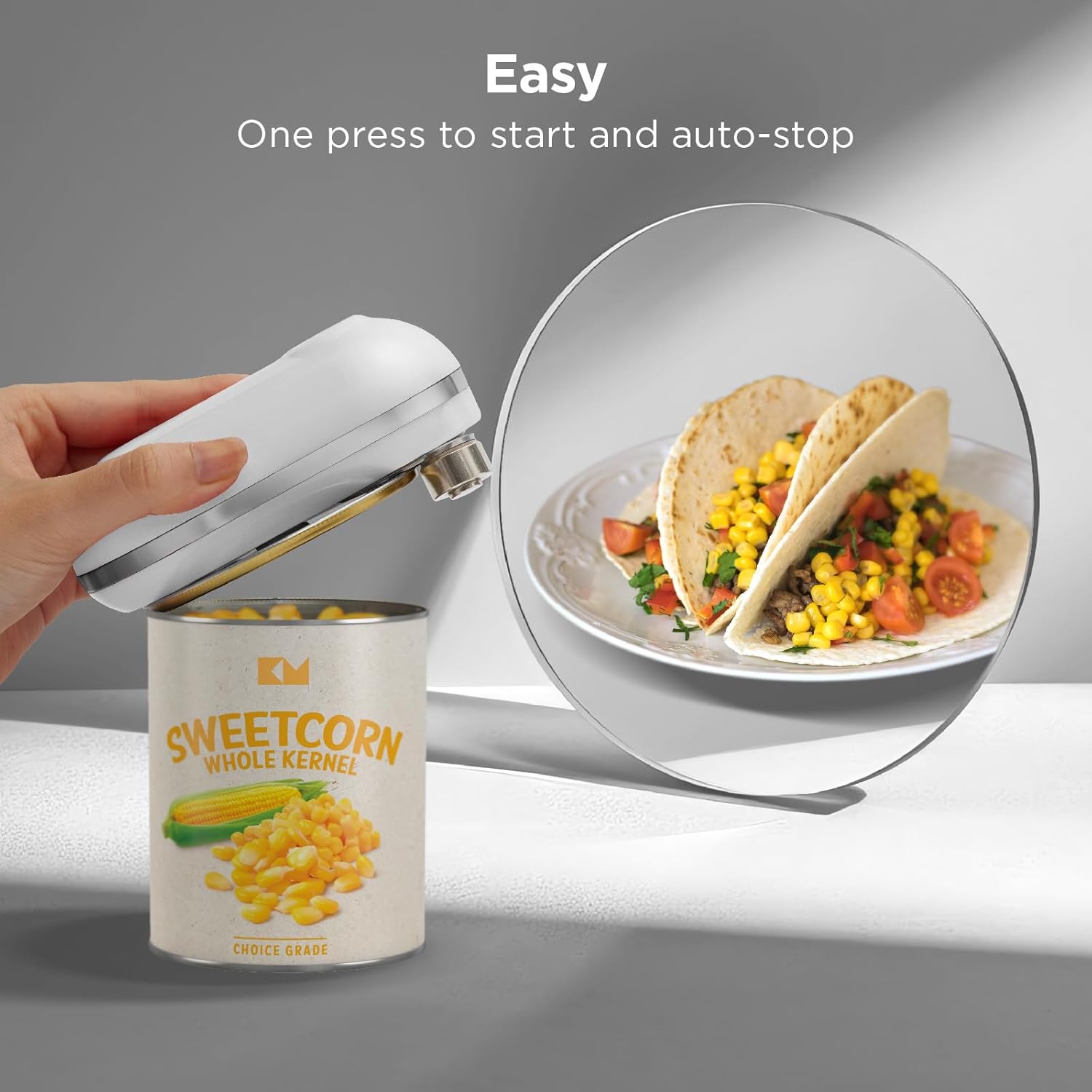 Compact Travel Rechargeable Electric Can Opener