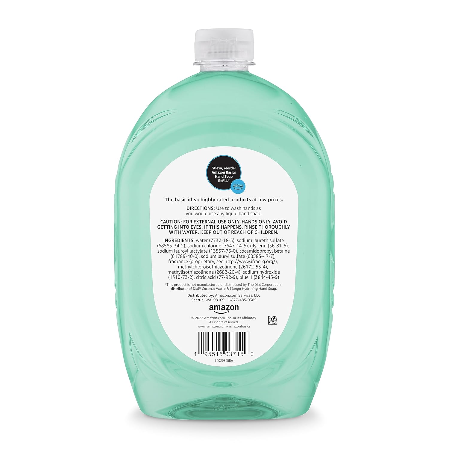 Liquid Hand Soap Refill Water Scent