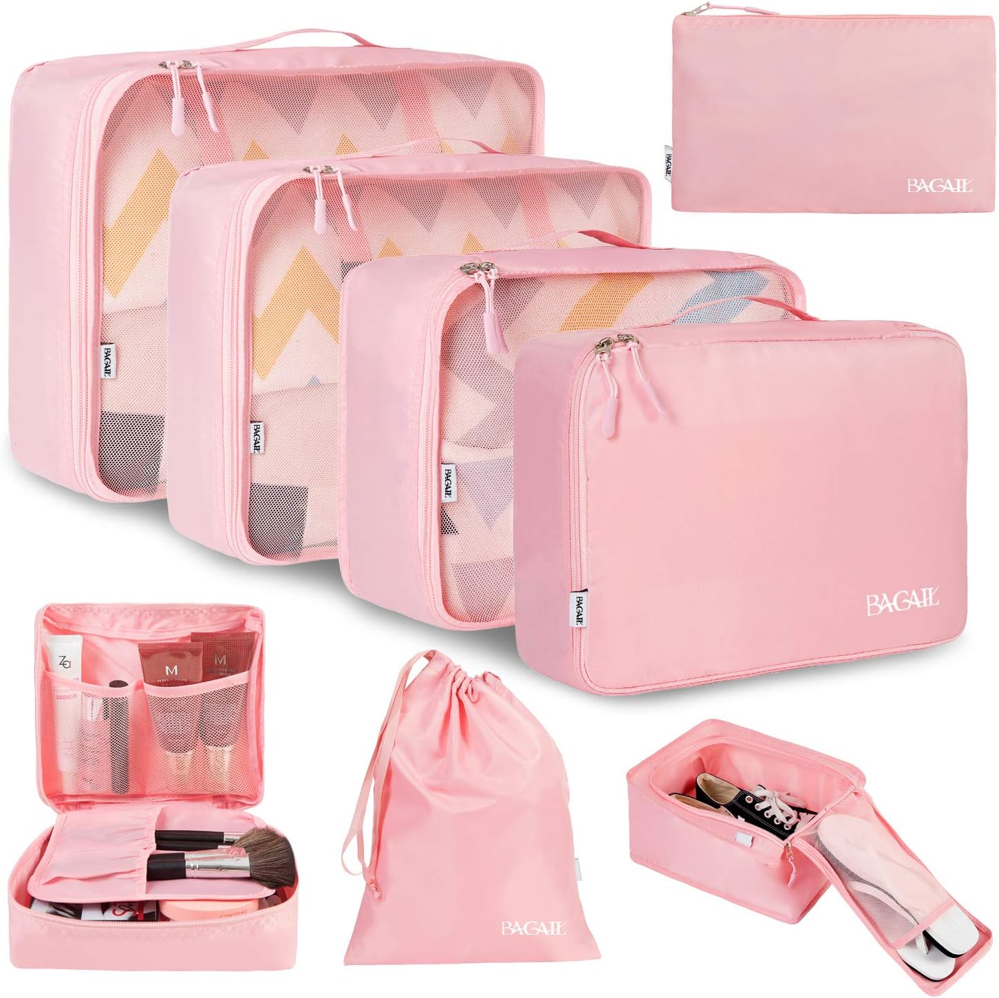 BAGAIL 8-Set Packing Cubes