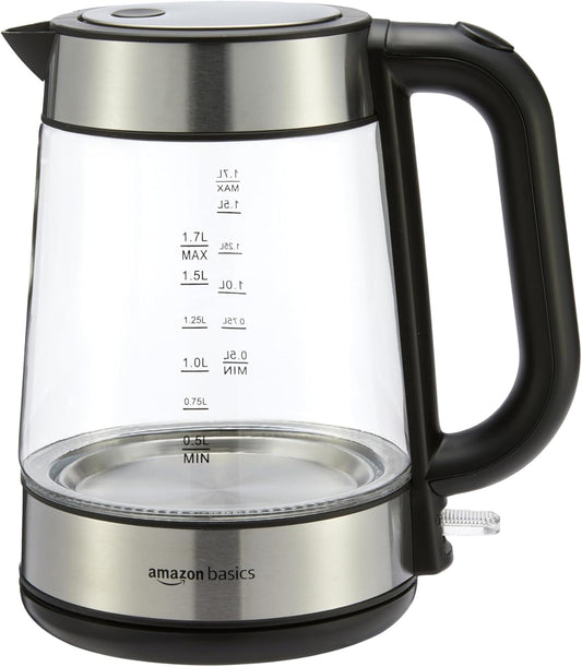 Amazon Basics Electric Glass Kettle