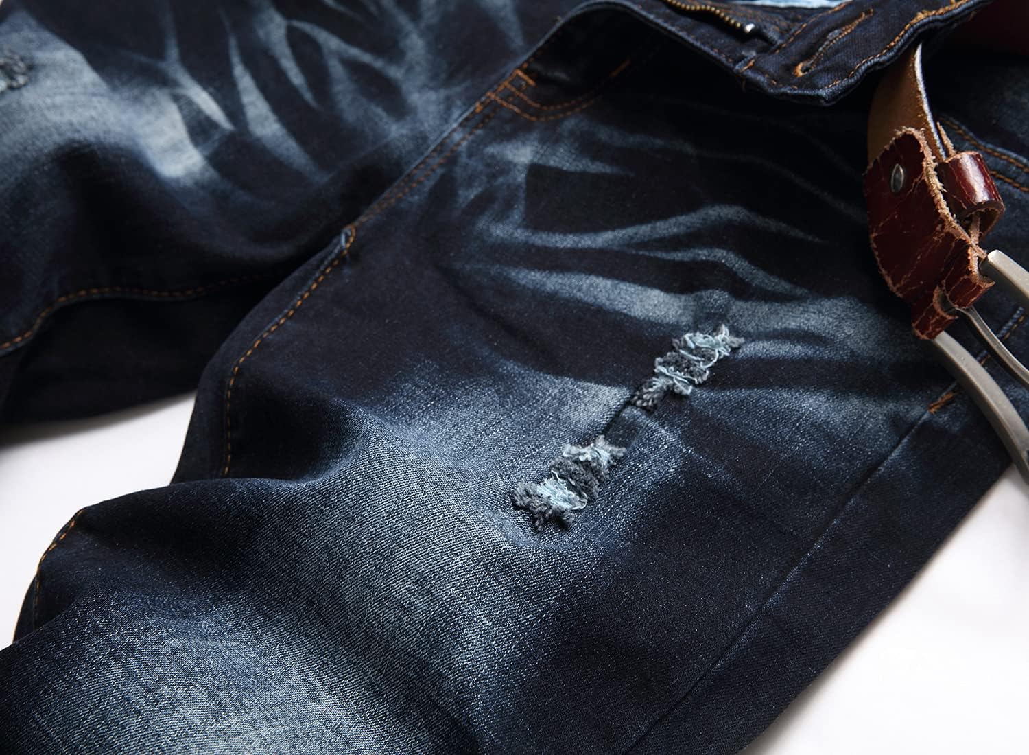 JUNBAOSS Men's Slim Fit Stretch Jeans for Men