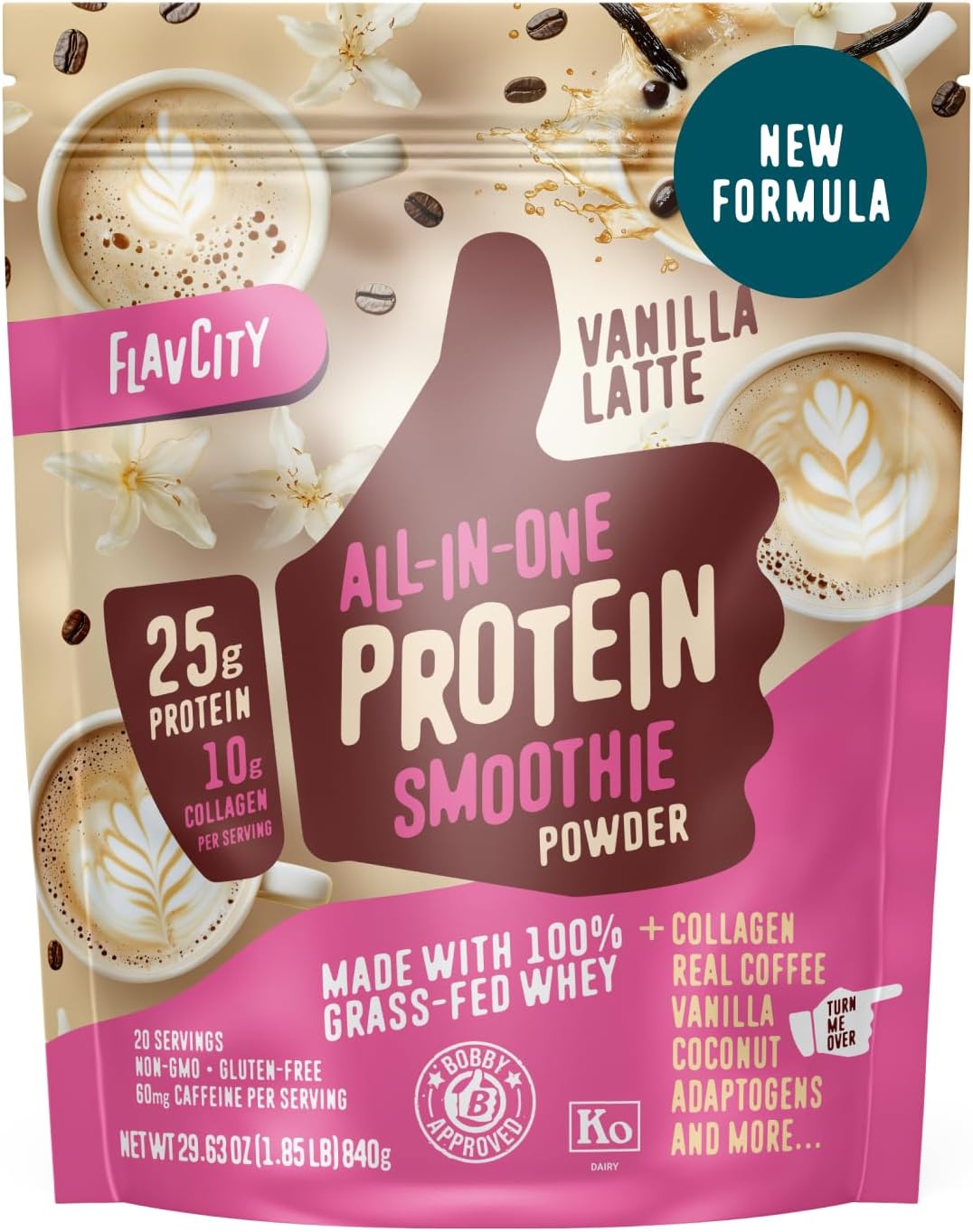 FlavCity Grass Fed Whey Protein