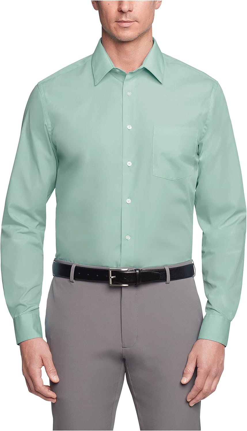 Van Heusen Men's Regular Fit Dress Shirt