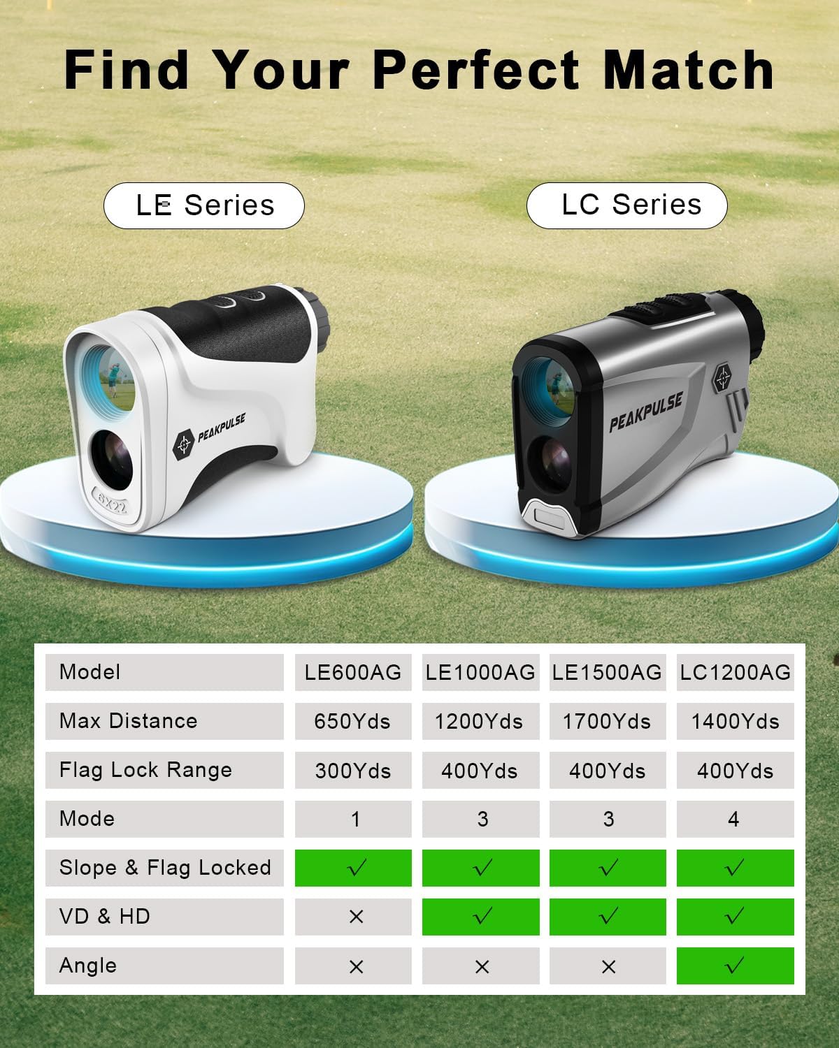 Golf Rangefinder Yards Golfing 6X Magnification
