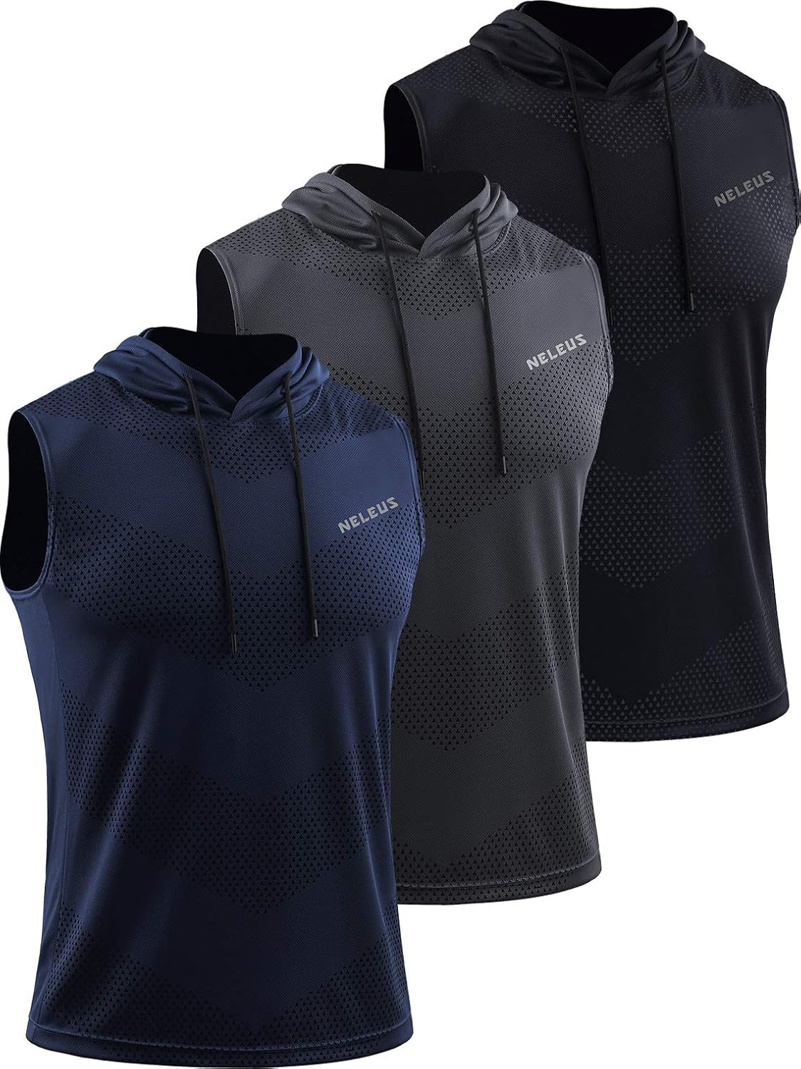 Neleus Men's Workout Tank Tops Running Shirts