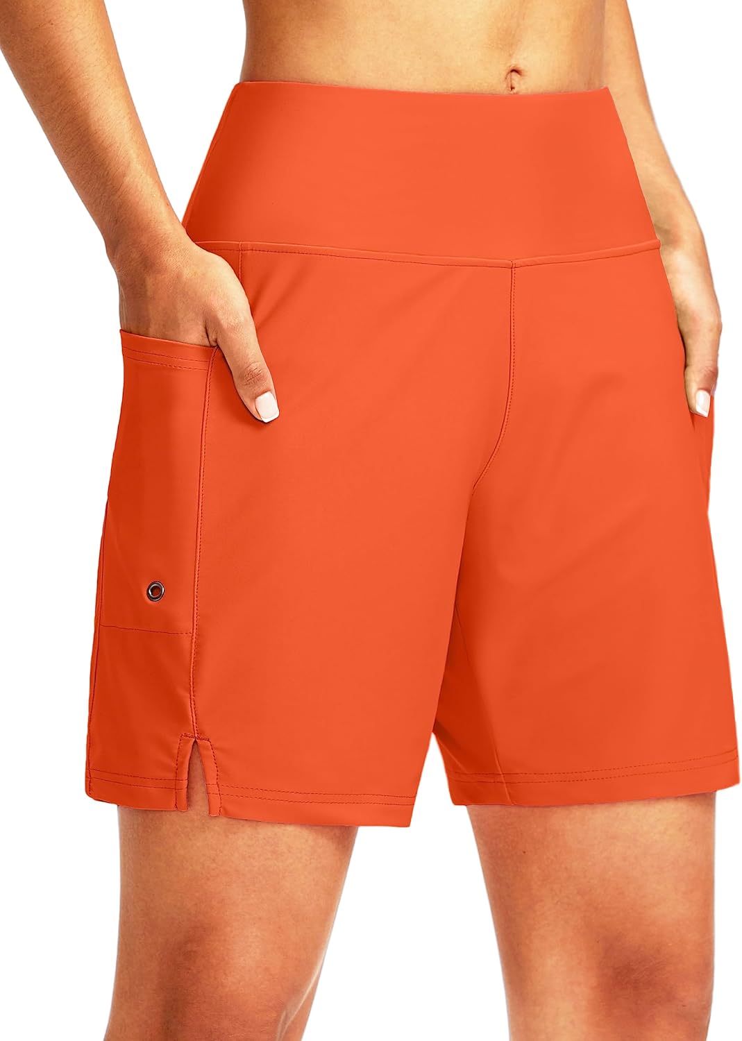 Women’s Swim Board Shorts with Liner Pockets
