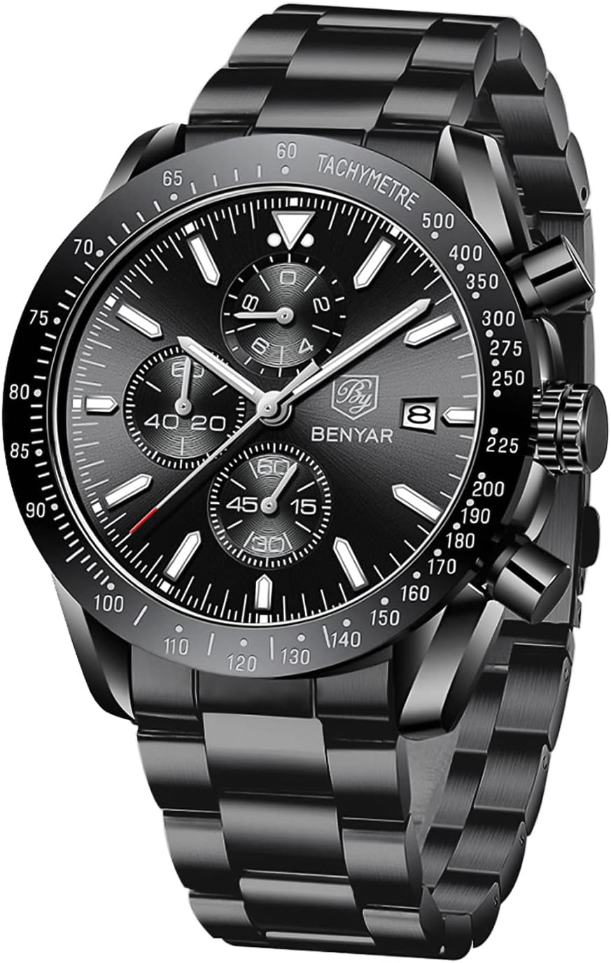 Luxury Waterproof Quartz Wrist Watch Men