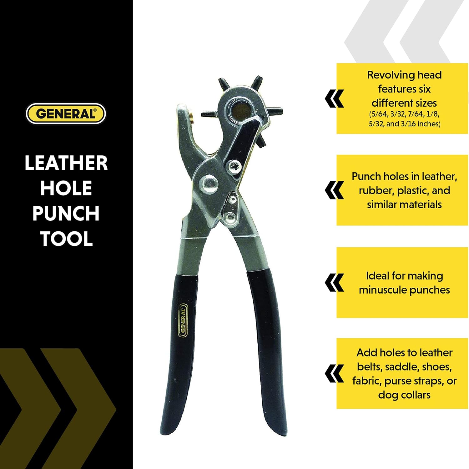 General Tools Leather Hole Punch Tool