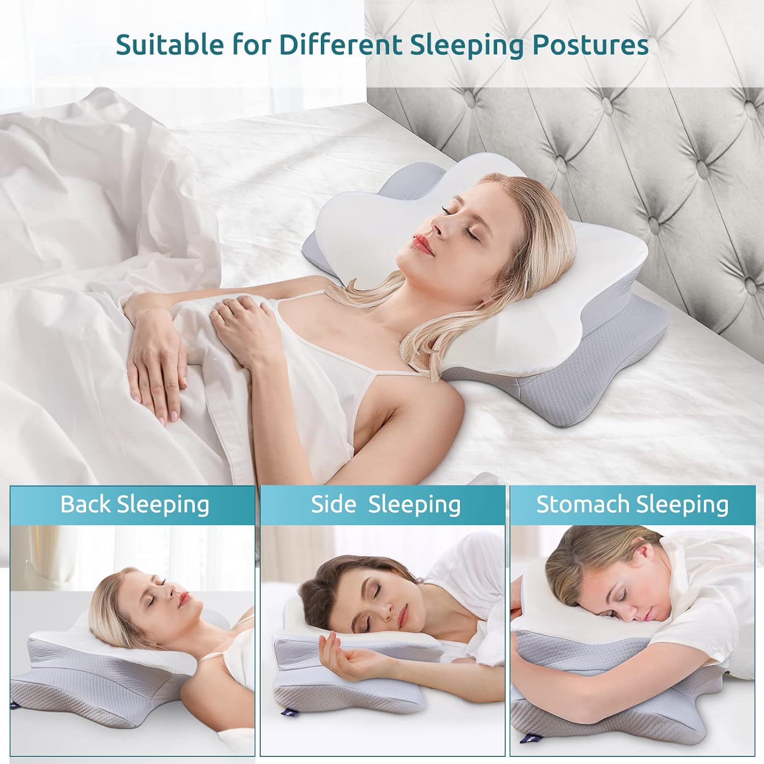 DONAMA Cervical Memory Foam Pillow
