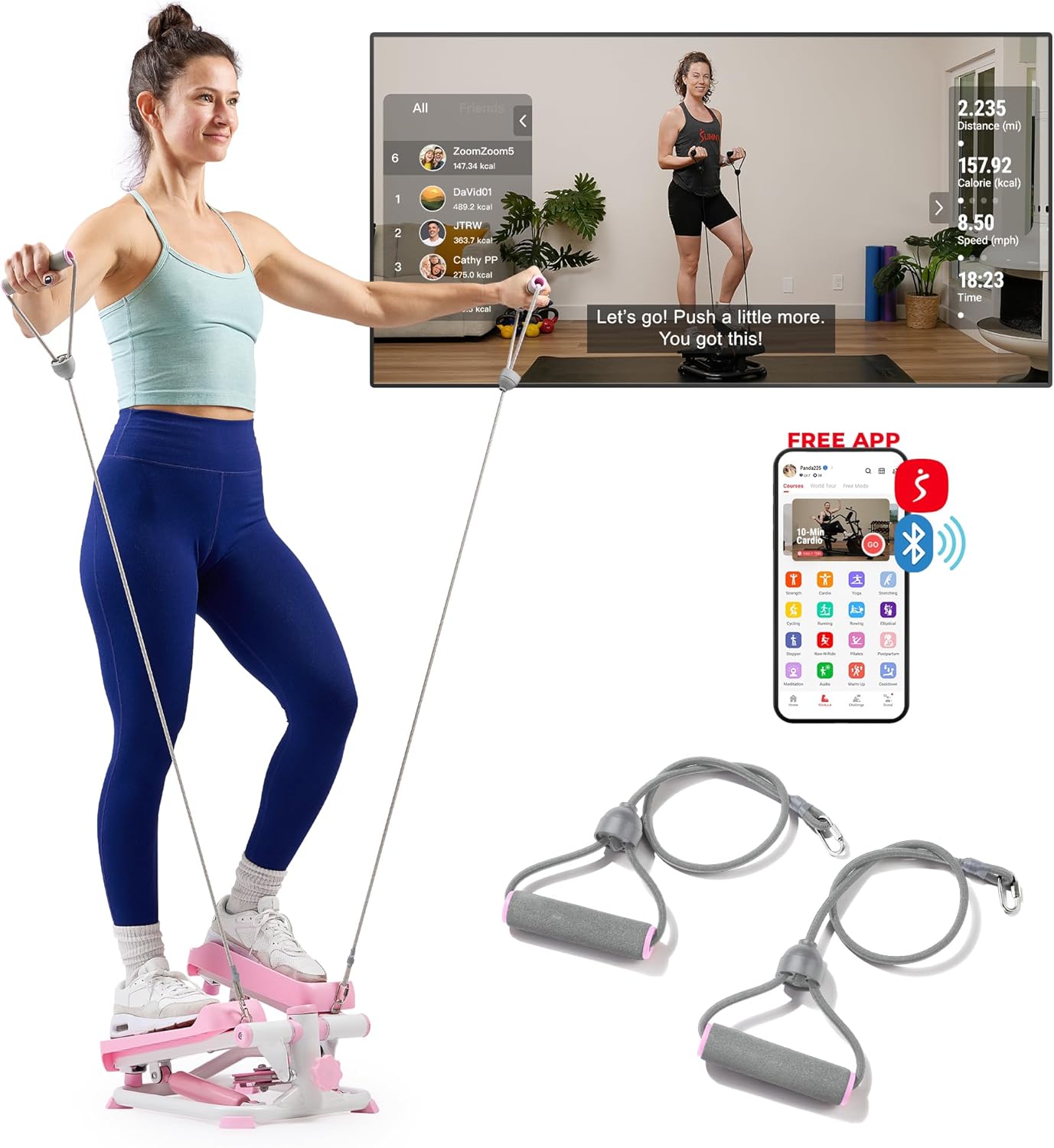 Sunny Health & Fitness Mini Stepper